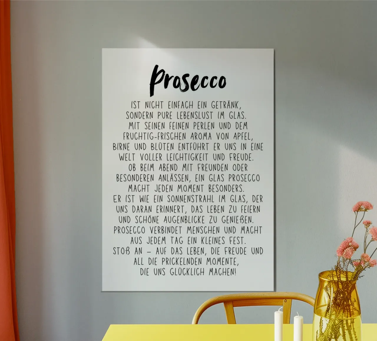 Prosecco poster da DigiWunderwerk