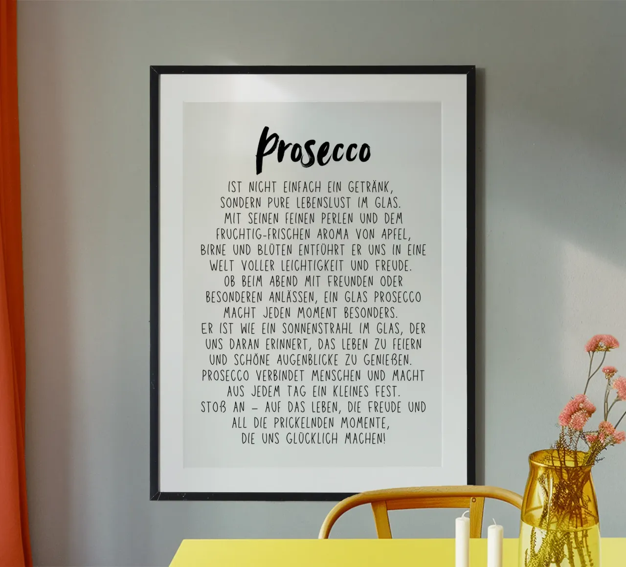 Prosecco poster da DigiWunderwerk
