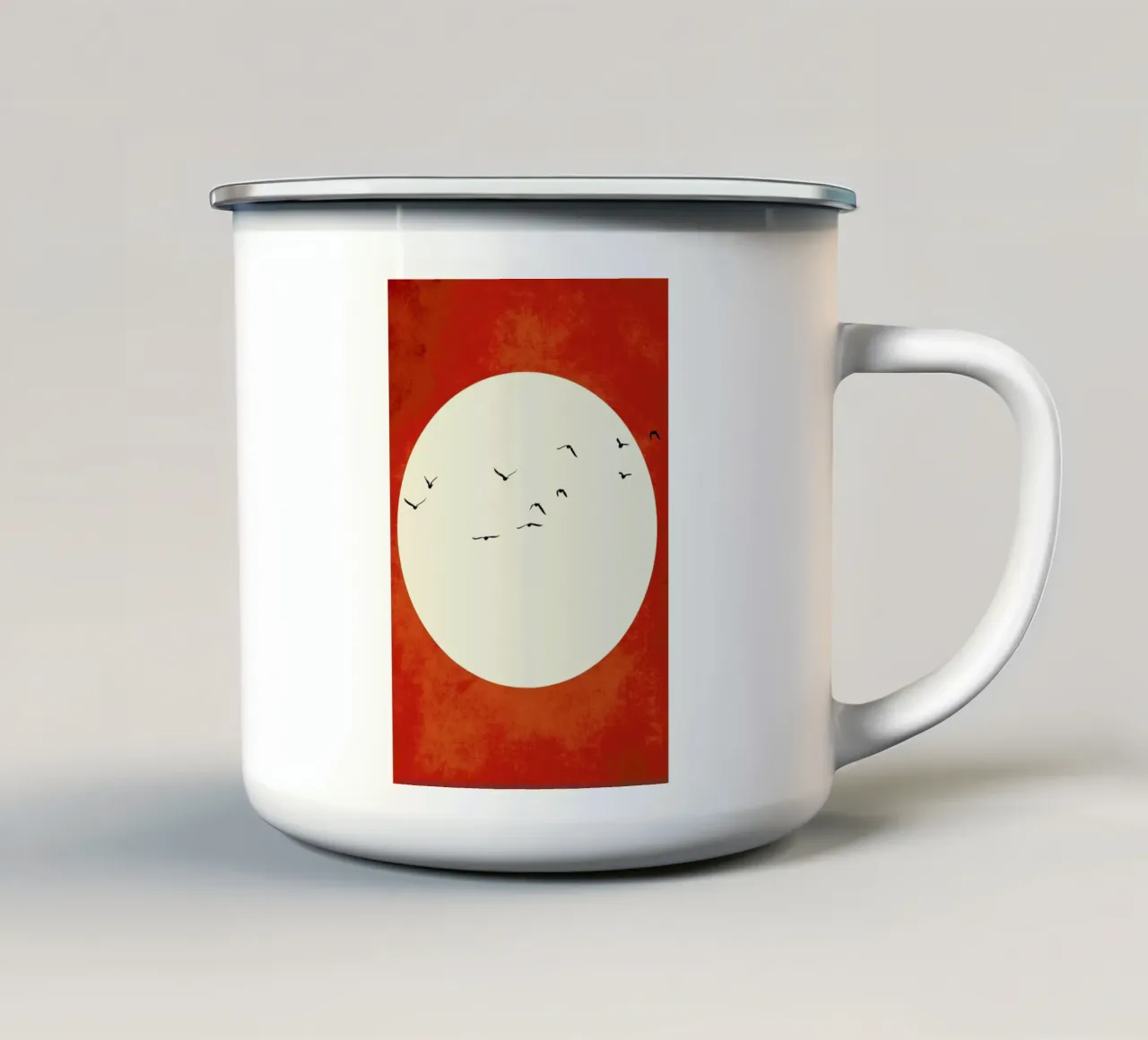 Warming Feelings tazza in smalto da Kubistika