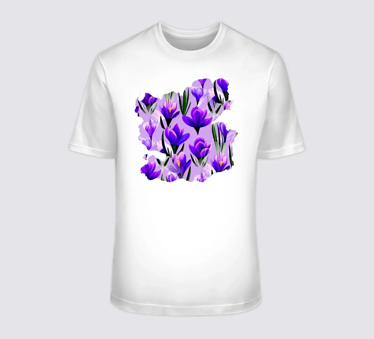 Fiori di croco Lavanda t-shirt da SilverPegasus