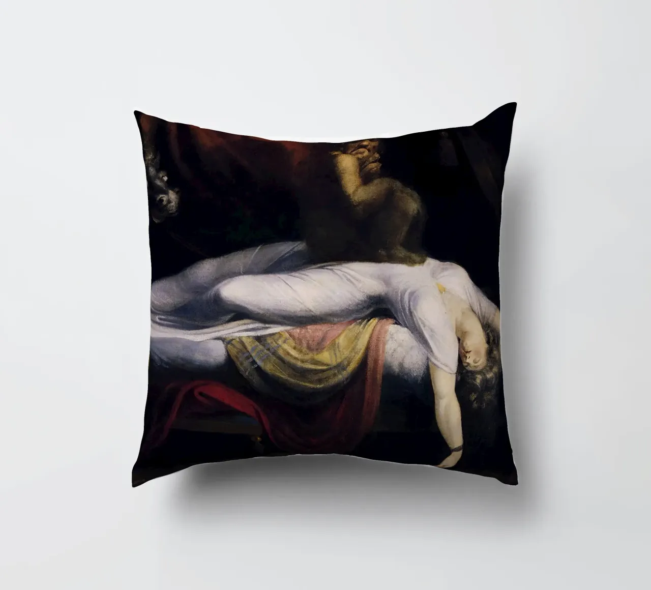 John Henry Fuseli - L'incubo (1781) cuscino da Wirla
