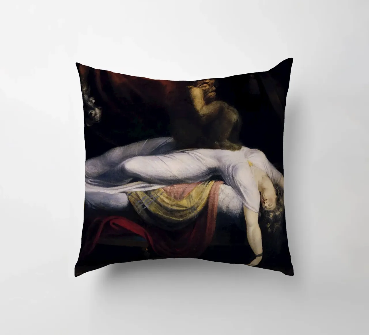 John Henry Fuseli - L'incubo (1781) cuscino da Wirla