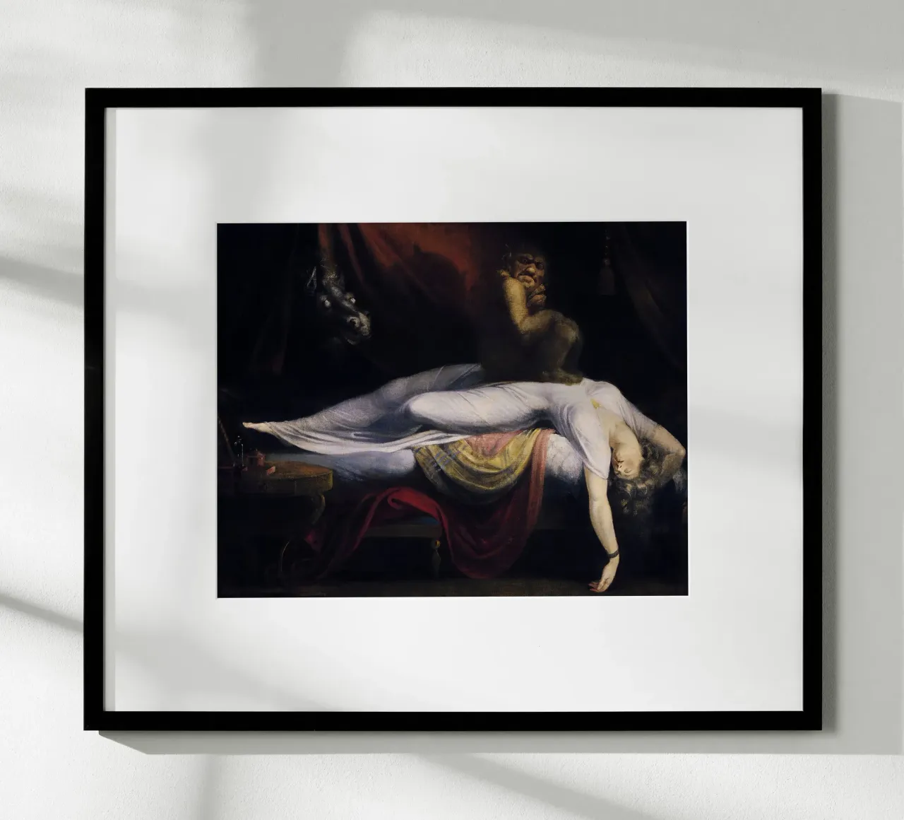 John Henry Fuseli - L'incubo (1781) carta hahnemühle da Wirla