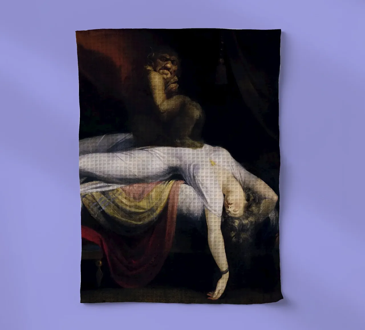 John Henry Fuseli - Le cauchemar (1781) torchon de Wirla