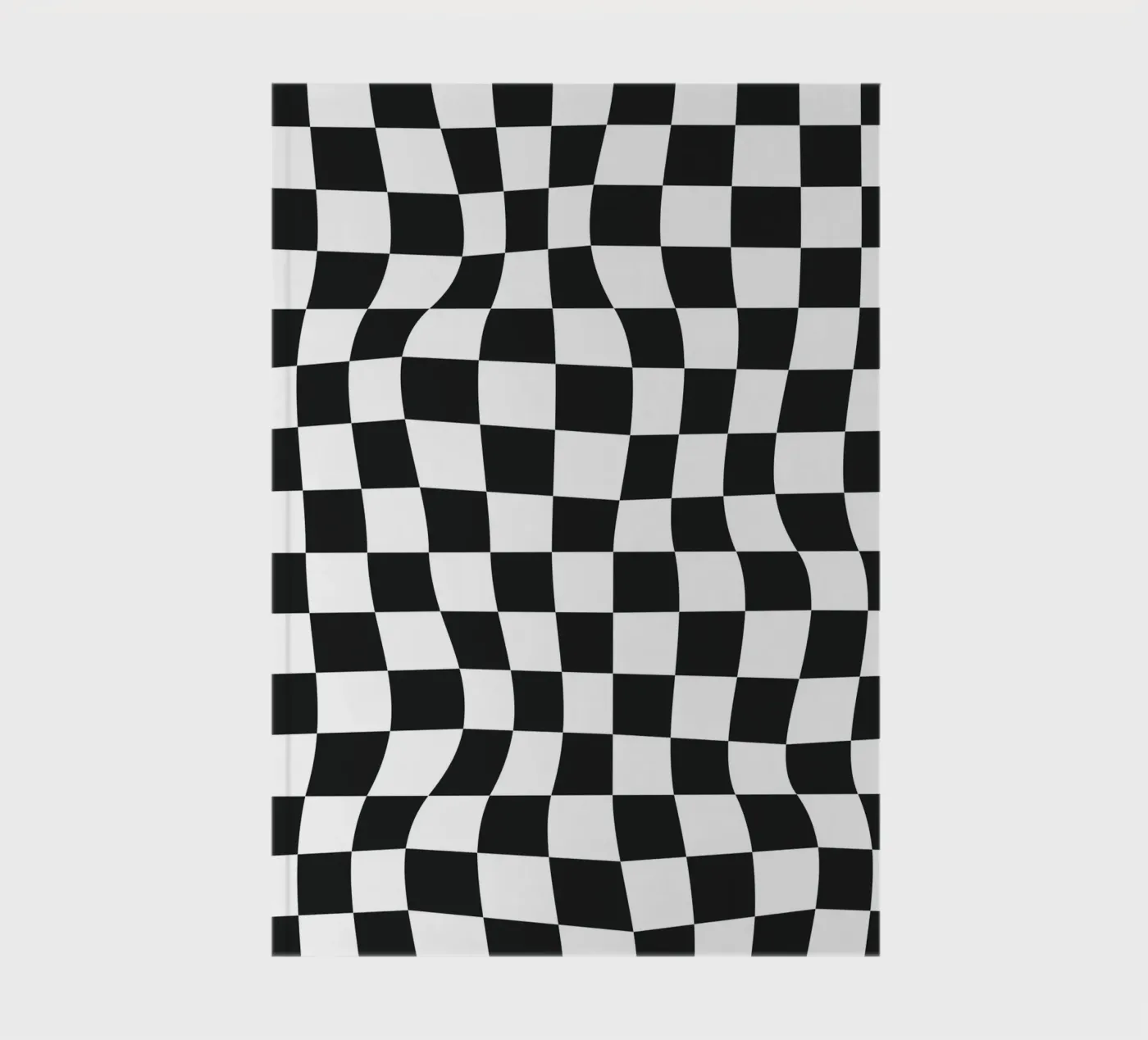 Distorted Chess Pattern carnet de Paigaam Studio