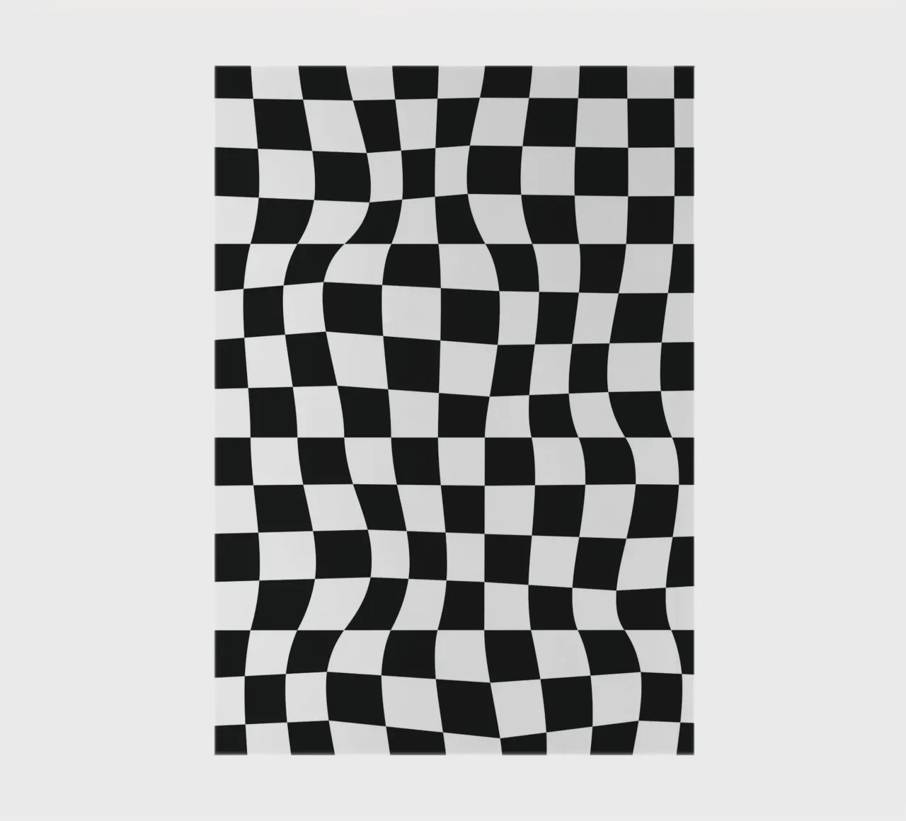 Distorted Chess Pattern notebook by Paigaam Studio