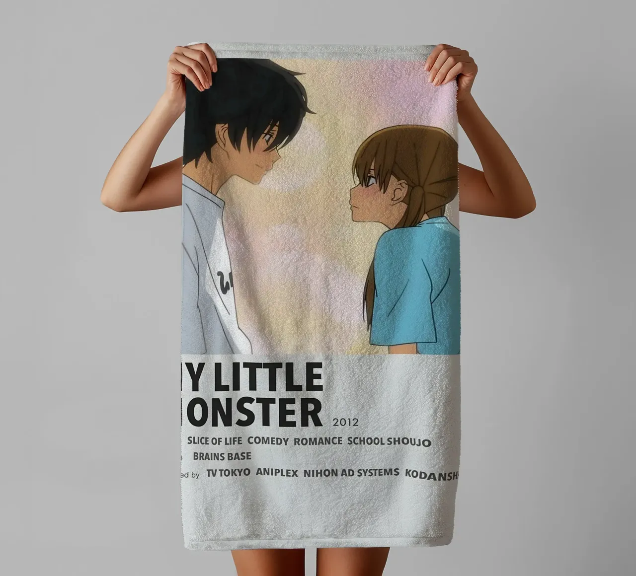 MY LITTLE MONSTER  2012 asciugamano da bagno da Totoya