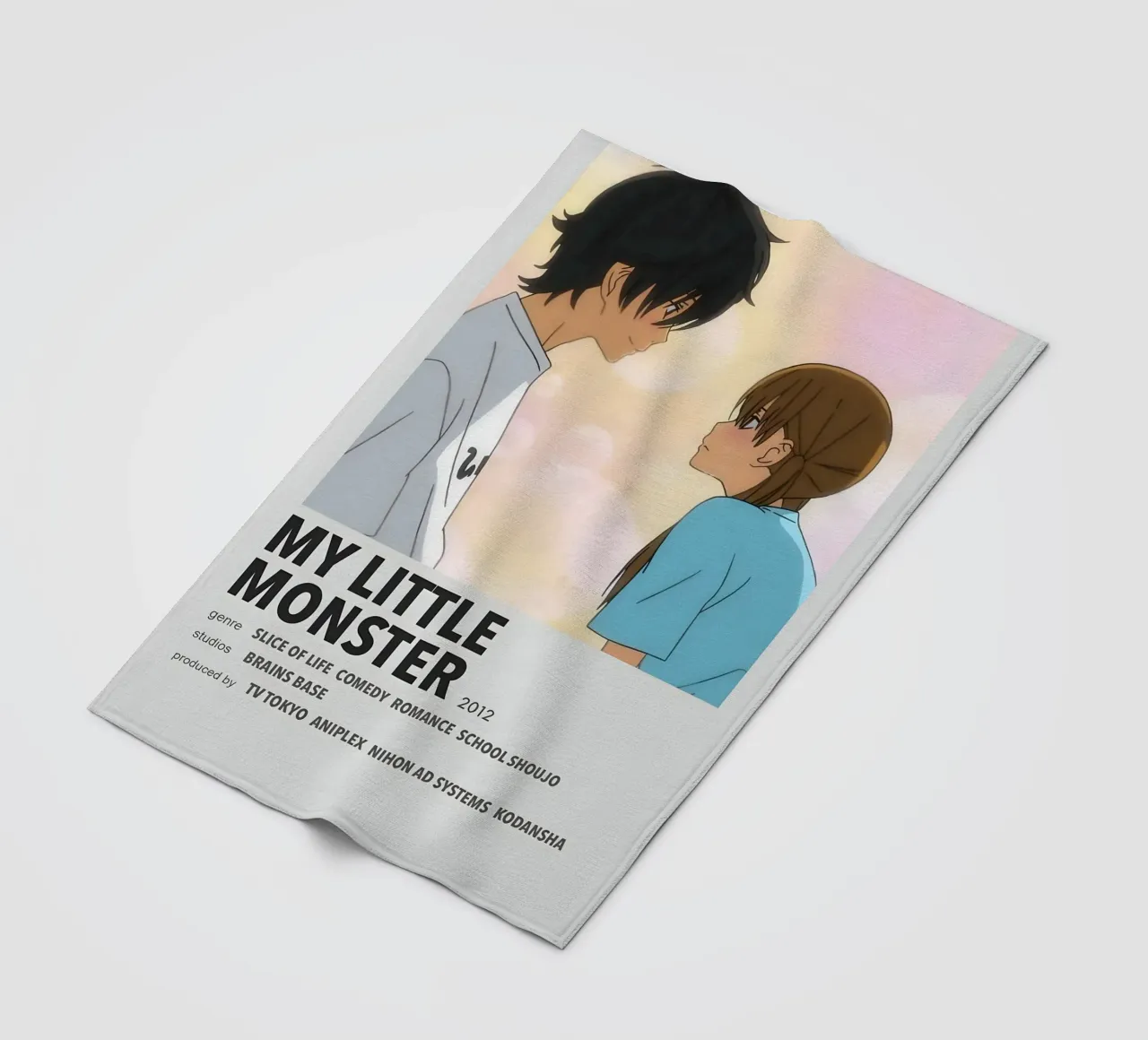 MY LITTLE MONSTER  2012 coperta in pile da Totoya