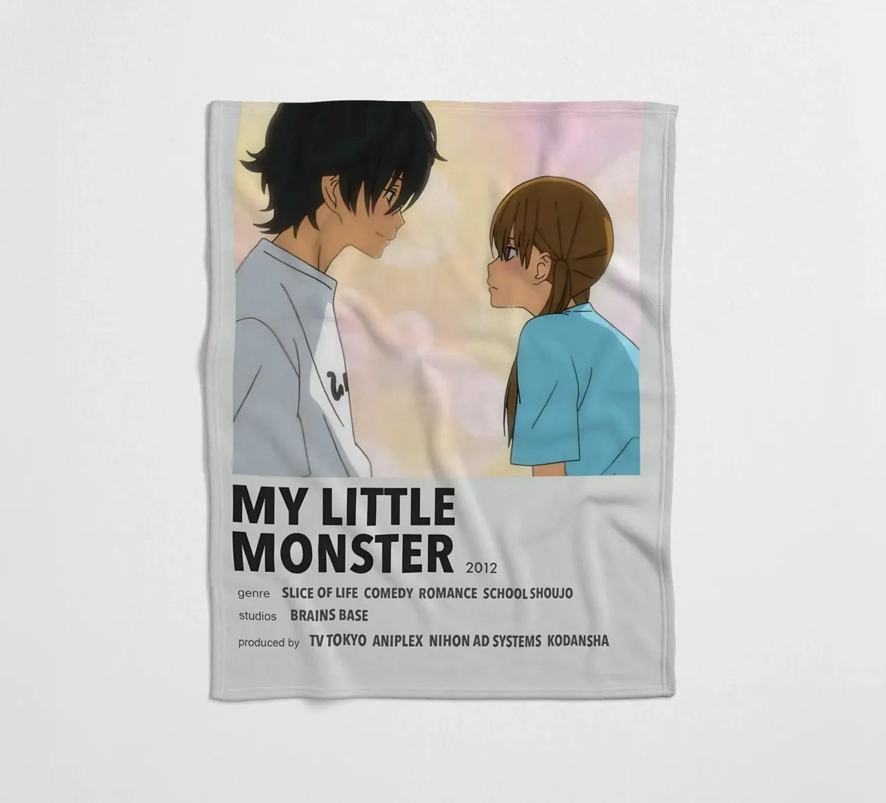 MY LITTLE MONSTER  2012 coperta in pile da Totoya