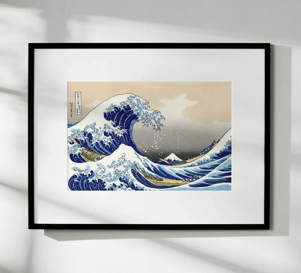Hokusai - The Great Wave of Kanagawa carta hahnemühle da apoloprints
