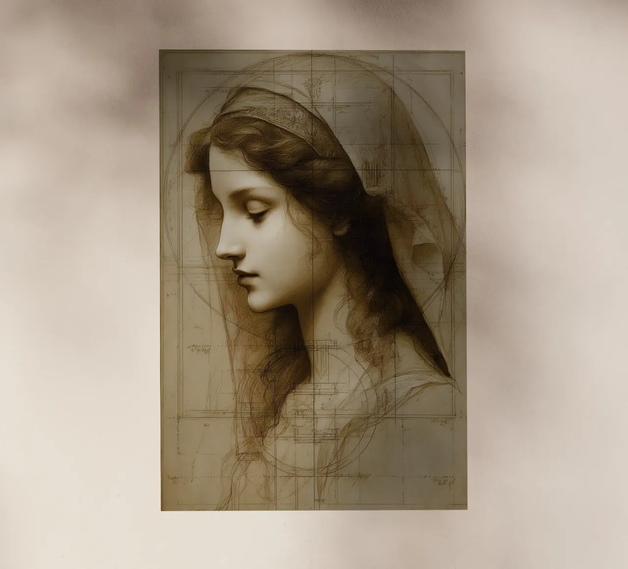 Da Vincis Scetch pellicola backlit da M-Ulrich-Digital Art