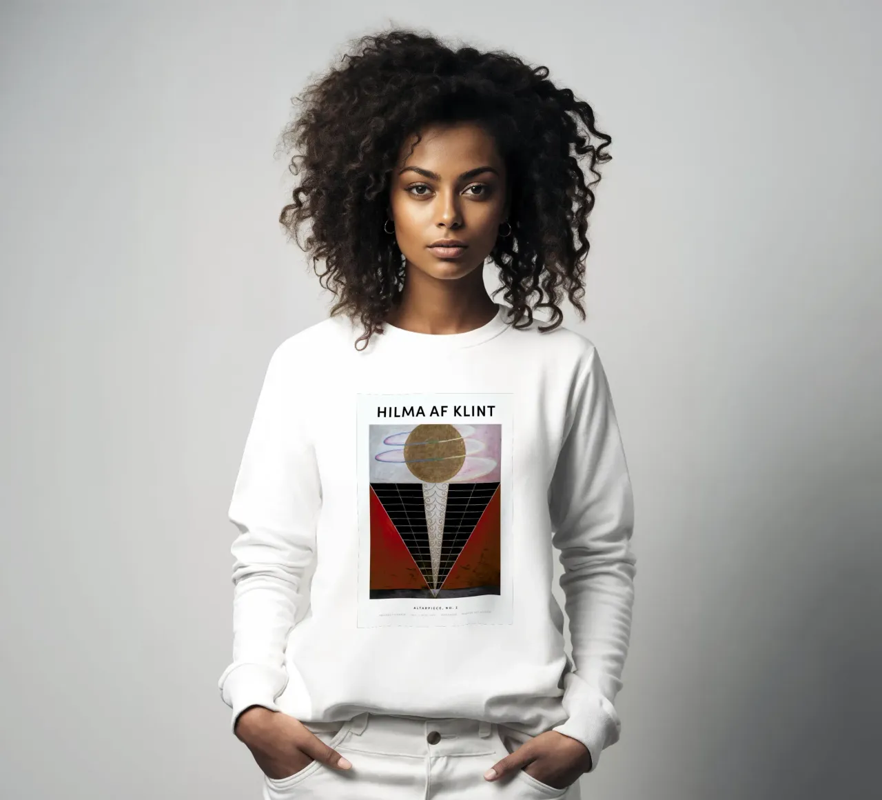 Hilma af Klint - Altarpiece, No. 2 II sudadera de Vintage by JUNIQE