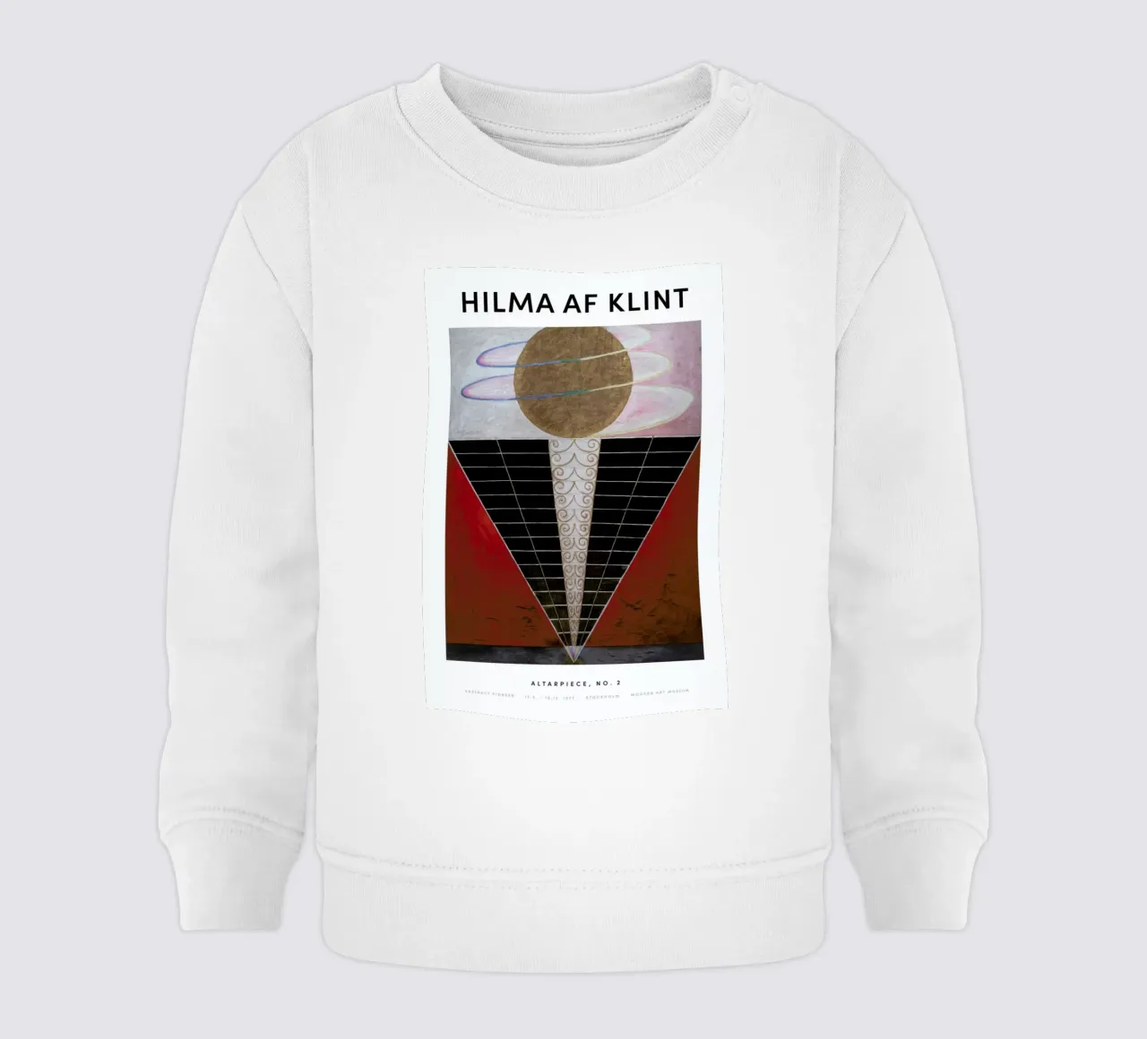 Hilma af Klint - Altarpiece, No. 2 II felpa neonato da Vintage by JUNIQE