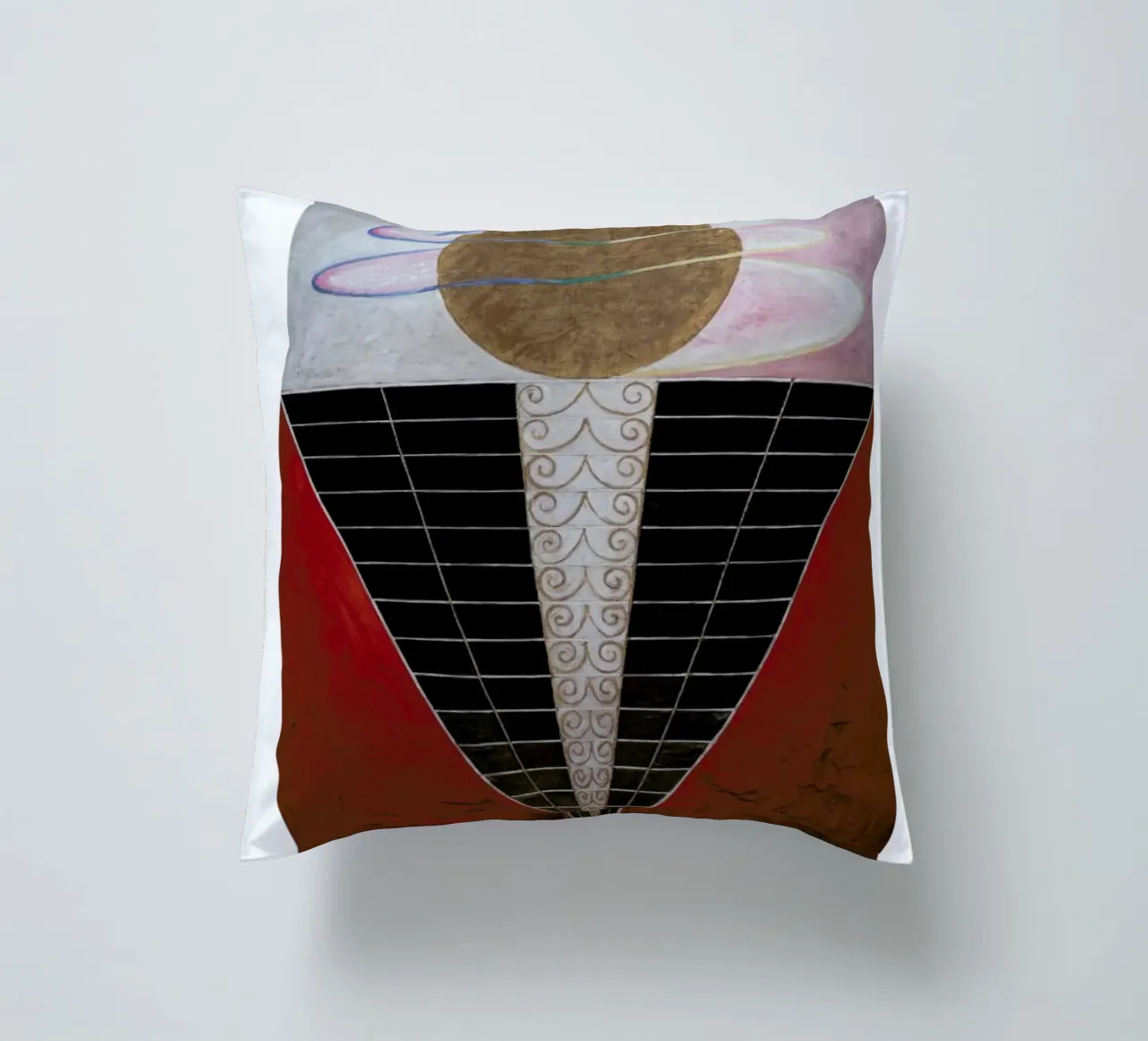 Hilma af Klint - Altarpiece, No. 2 II cuscino da Vintage by JUNIQE