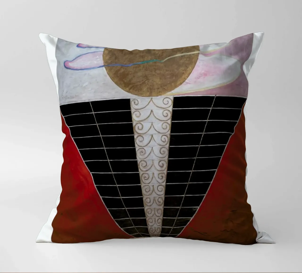 Hilma af Klint - Altarpiece, No. 2 II cuscino da Vintage by JUNIQE