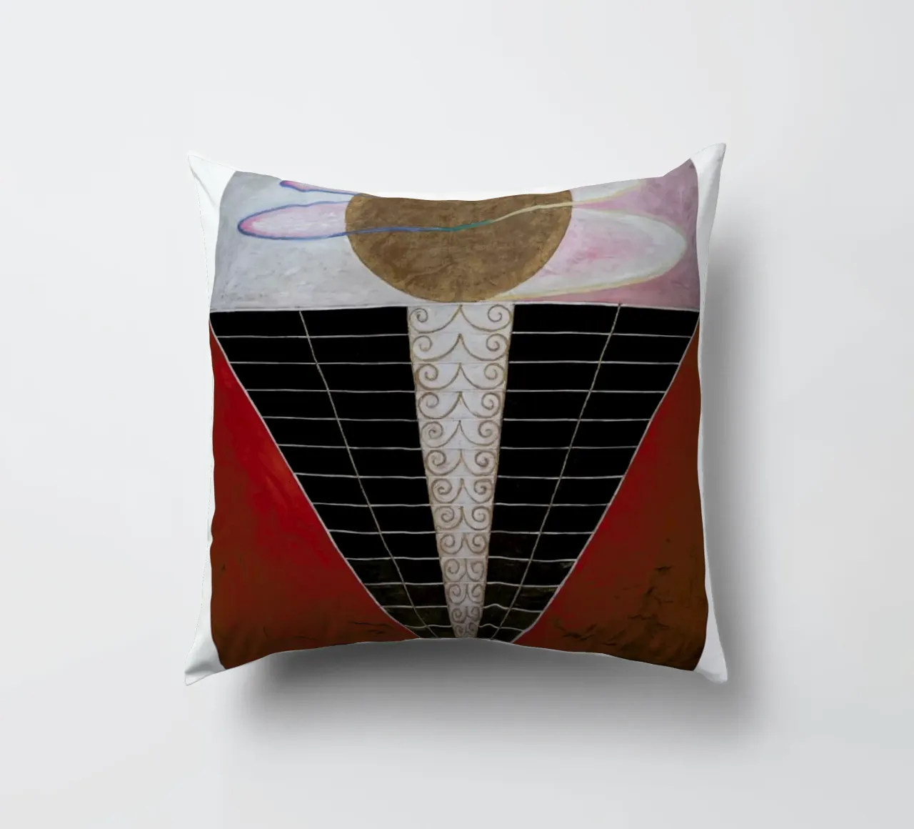 Hilma af Klint - Altarpiece, No. 2 II cuscino da Vintage by JUNIQE