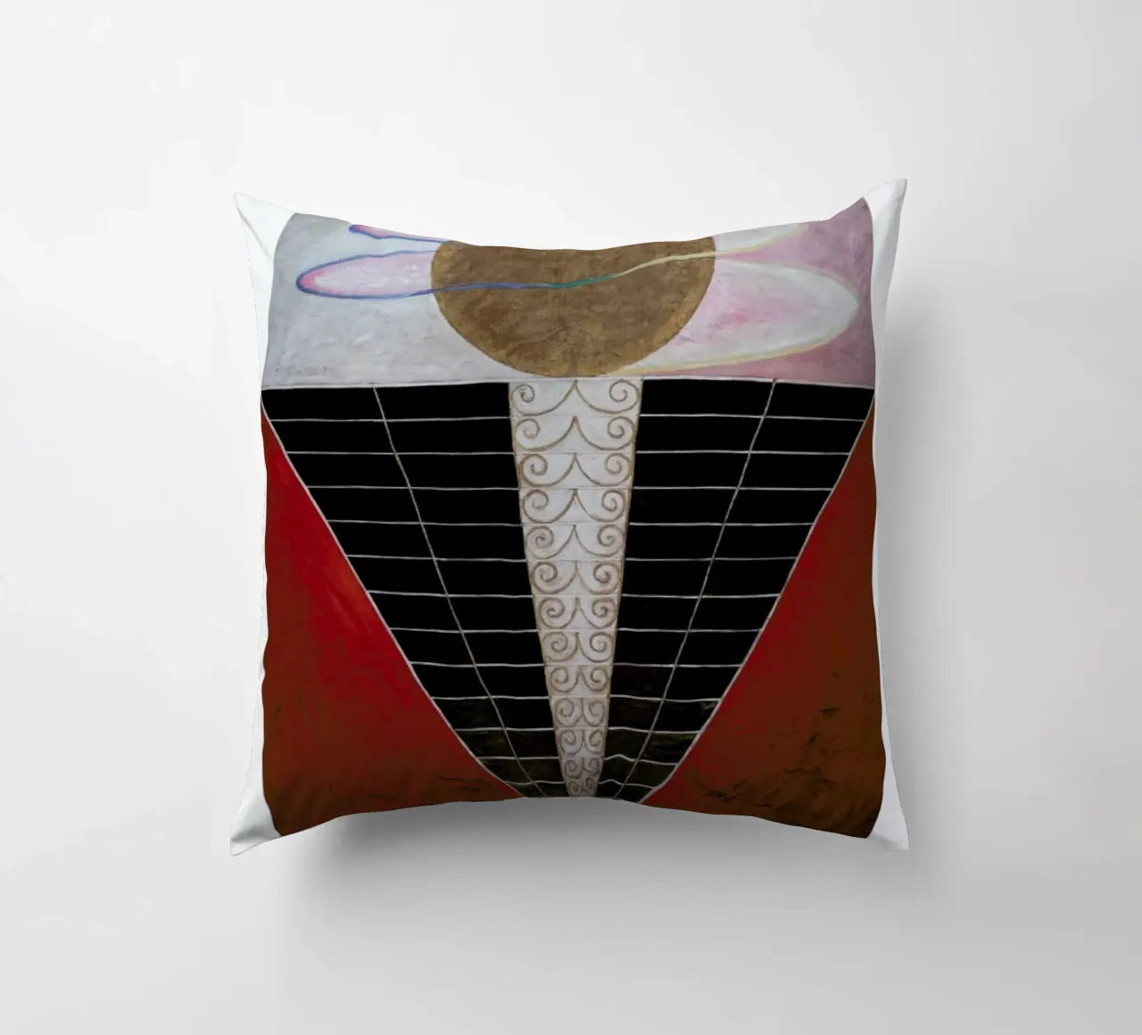 Hilma af Klint - Altarpiece, No. 2 II cuscino da Vintage by JUNIQE