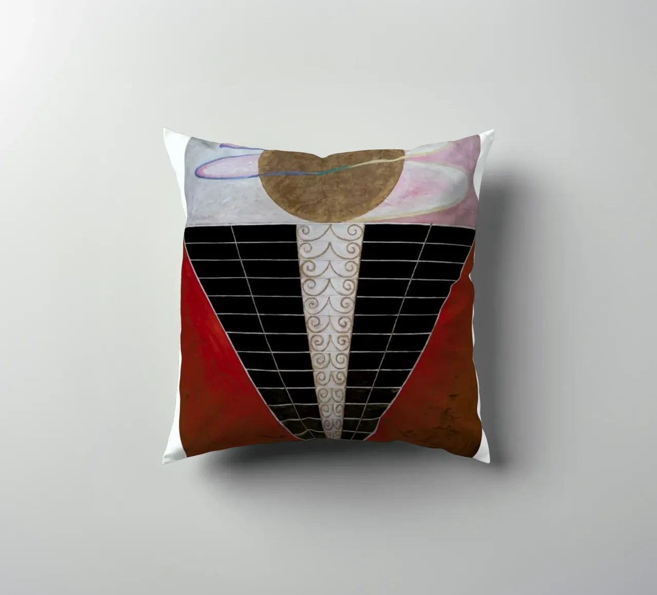 Hilma af Klint - Altarpiece, No. 2 II cuscino da Vintage by JUNIQE