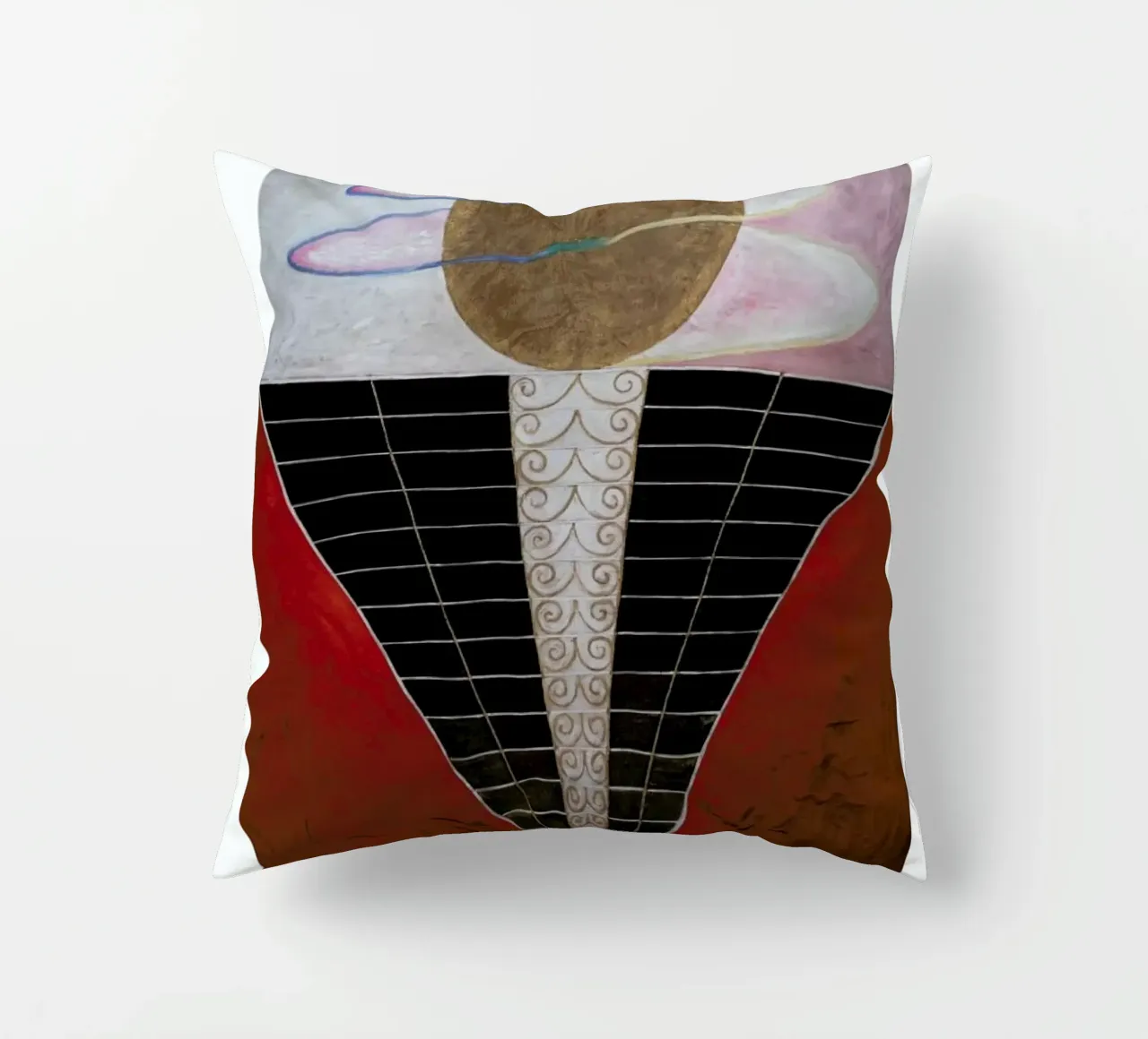 Hilma af Klint - Altarpiece, No. 2 II cuscino da Vintage by JUNIQE