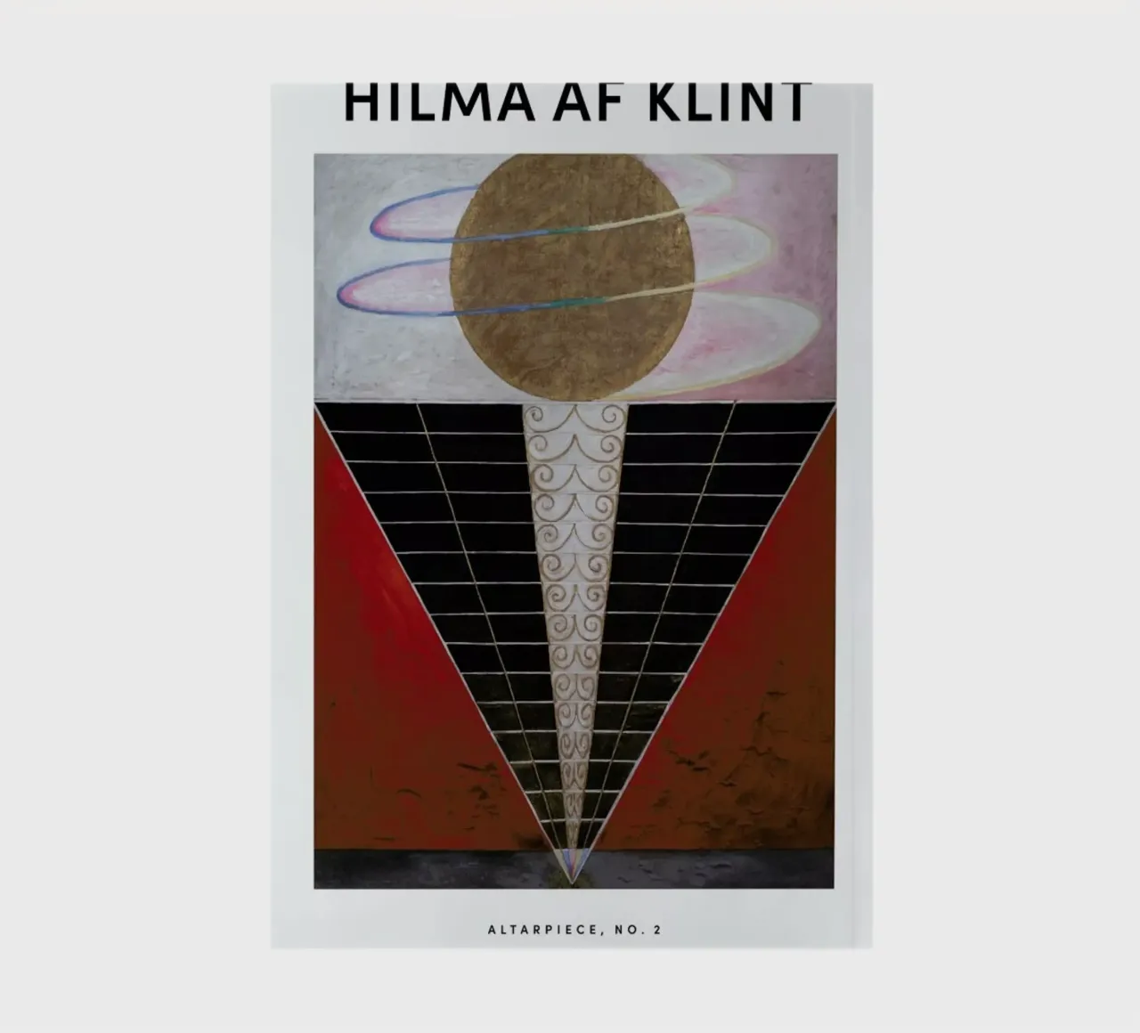 Hilma af Klint - Altarpiece, No. 2 II notitieboek van Vintage by JUNIQE