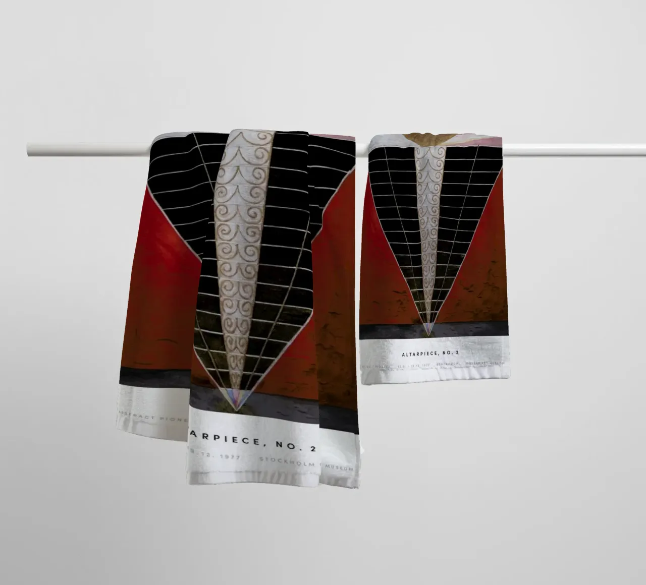 Hilma af Klint - Altarpiece, No. 2 II towel by Vintage by JUNIQE
