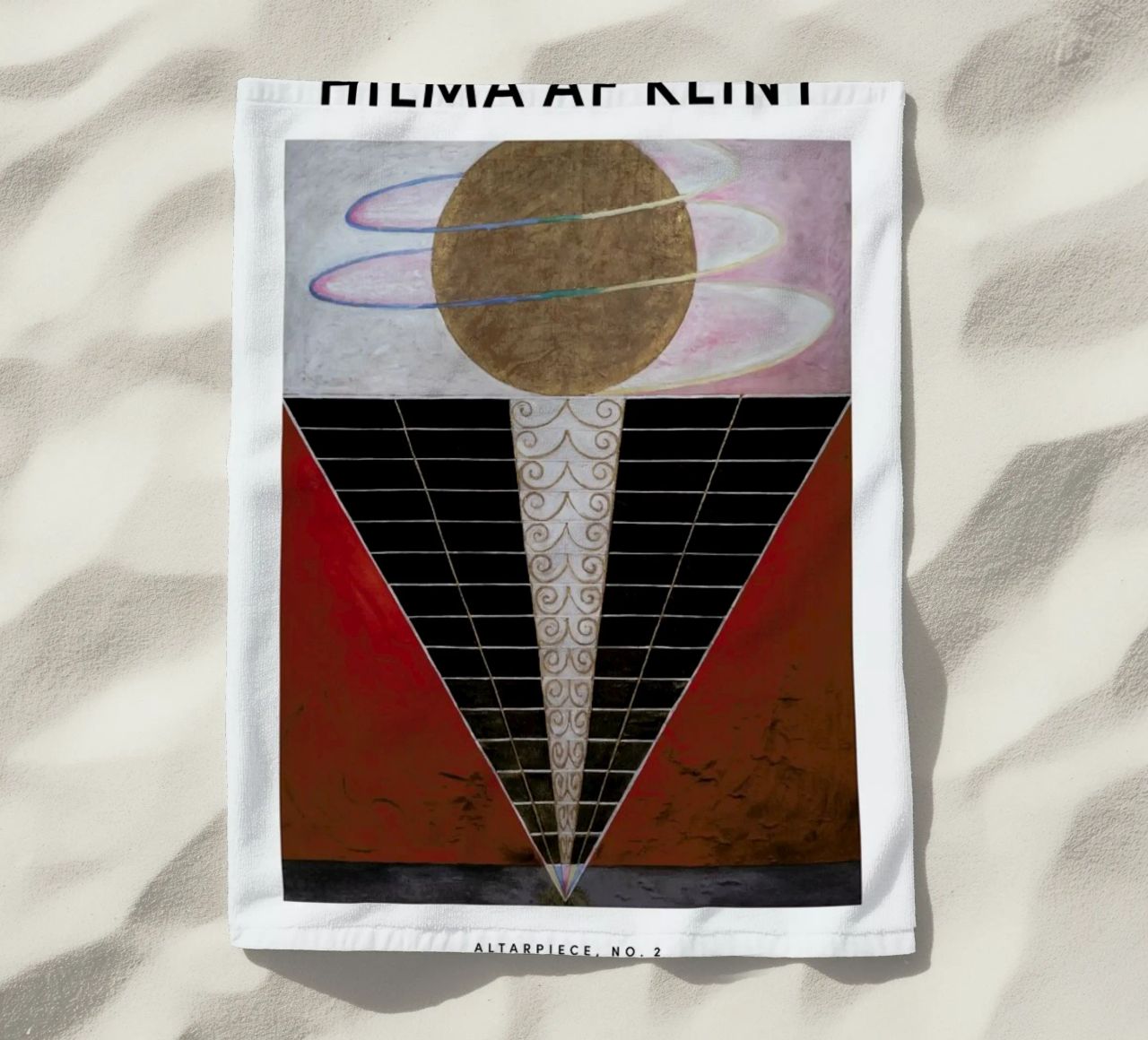 Hilma af Klint - Altarpiece, No. 2 II telo mare da Vintage by JUNIQE