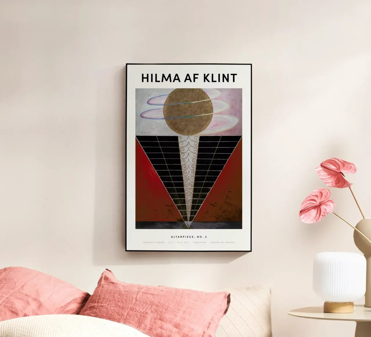 Hilma af Klint - Altarpiece, No. 2 II plexiglass da Vintage by JUNIQE