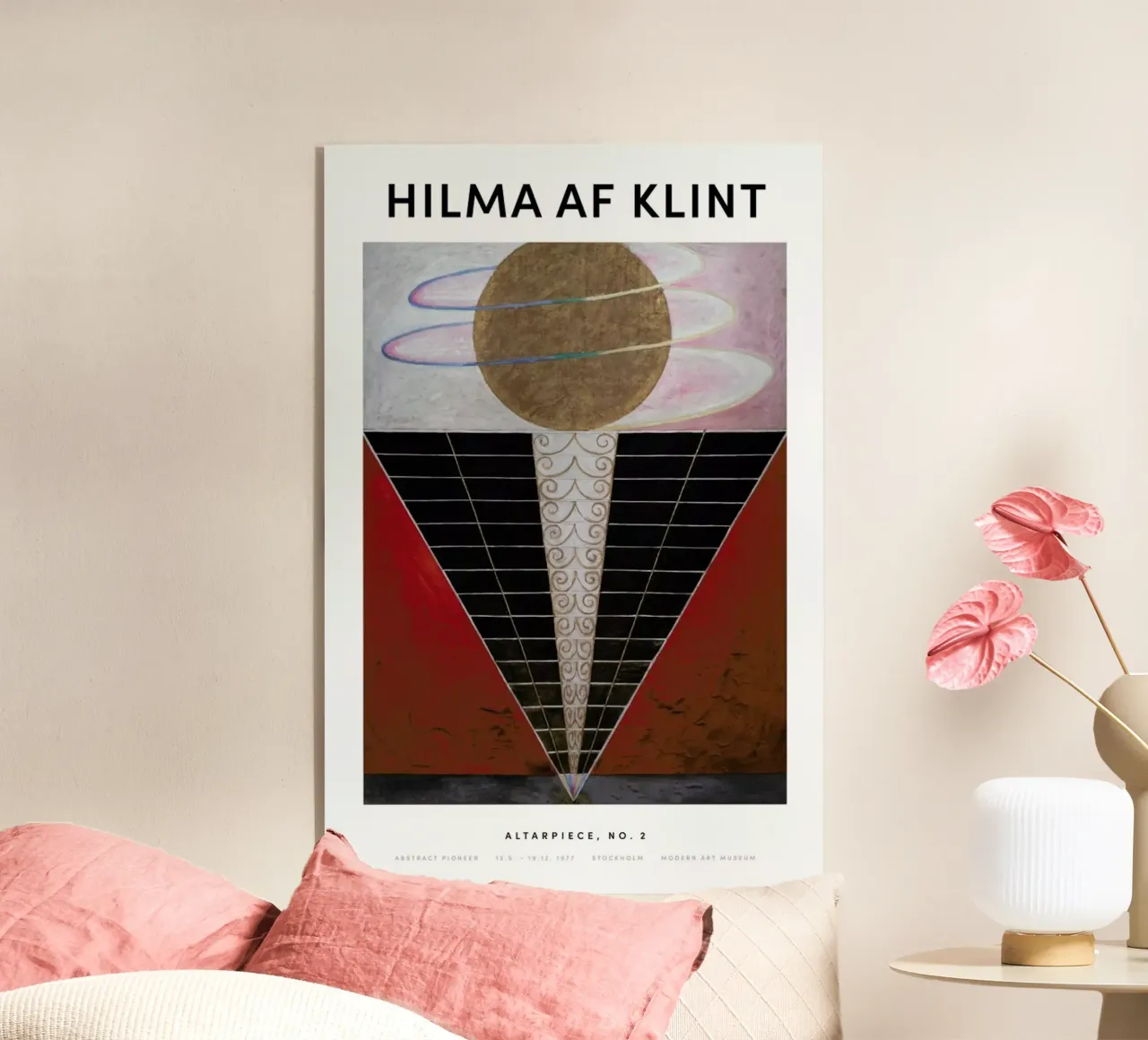 Hilma af Klint - Altarpiece, No. 2 II plexiglass da Vintage by JUNIQE