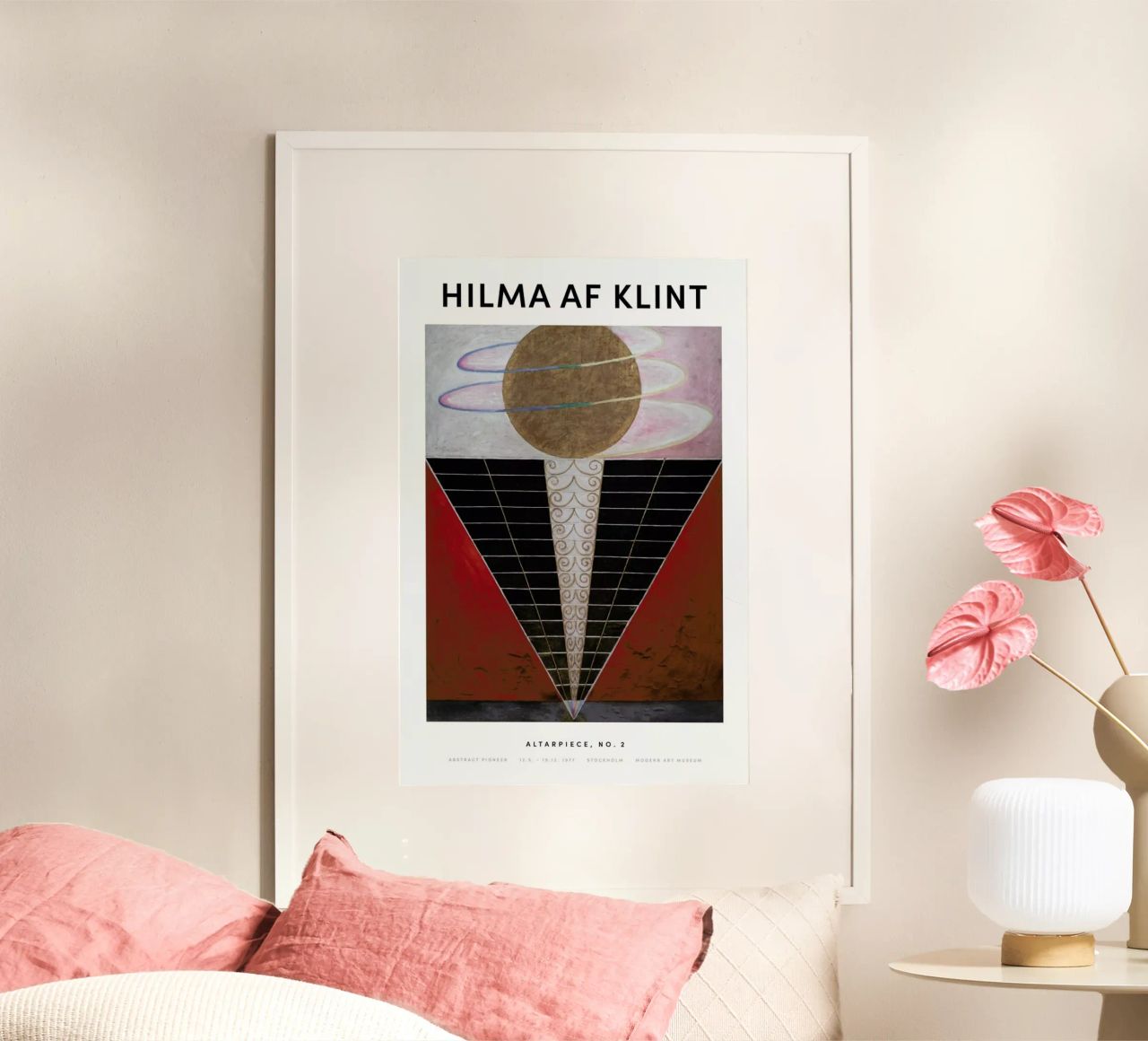 Hilma af Klint - Altarpiece, No. 2 II carta hahnemühle da Vintage by JUNIQE