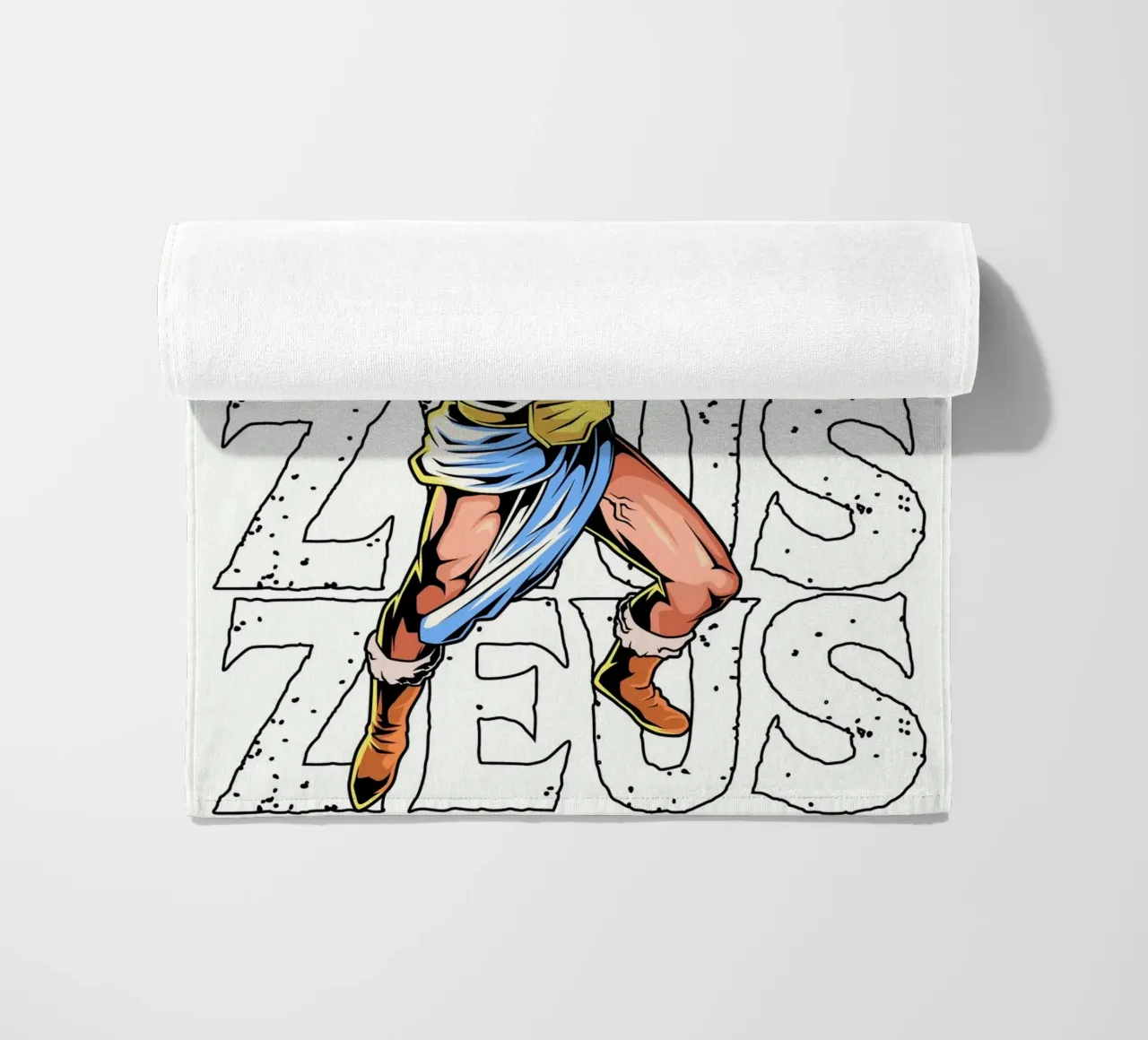 ZEUS - Il sovrano con il fulmine in mano telo mare da pixelbull - medieval art and more