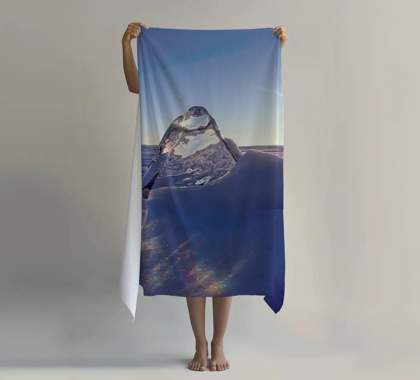 Refraction beach towel by EyeEm Mobile GmbH