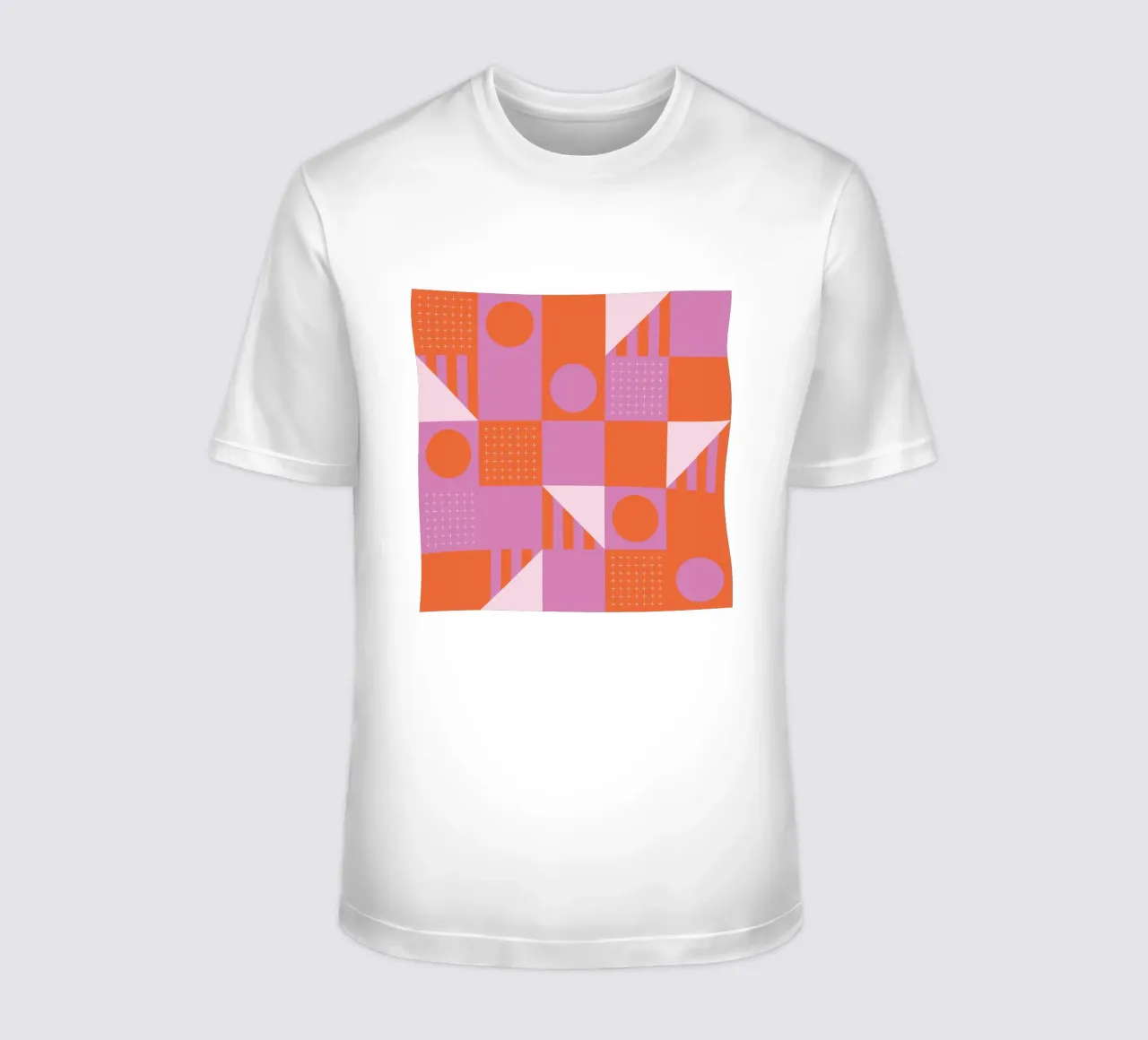 Riviera Tiles Glow Vibes t-shirt da designdn