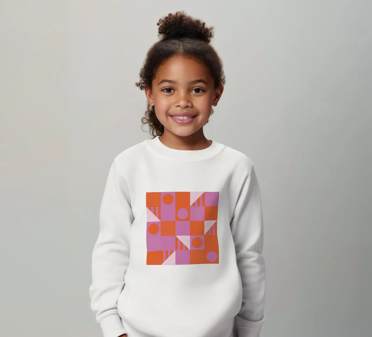 Riviera Tiles Glow Vibes felpa bambino da designdn