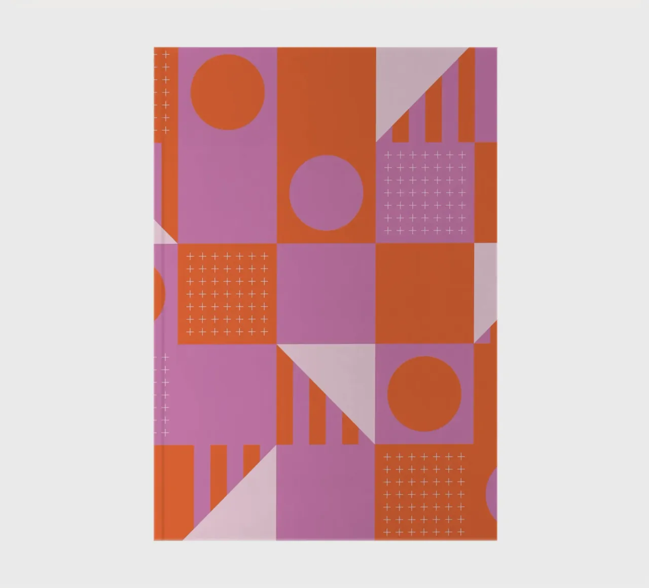 Riviera Tiles Glow Vibes notebook by designdn