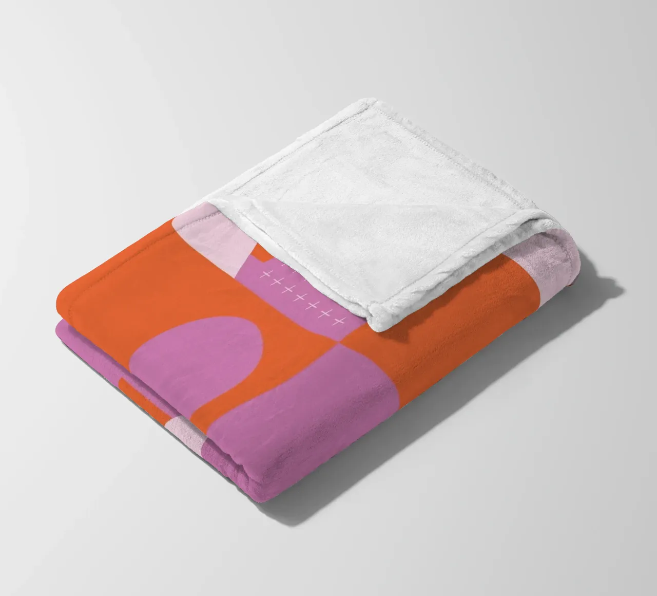 Riviera Tiles Glow Vibes coperta in pile da designdn