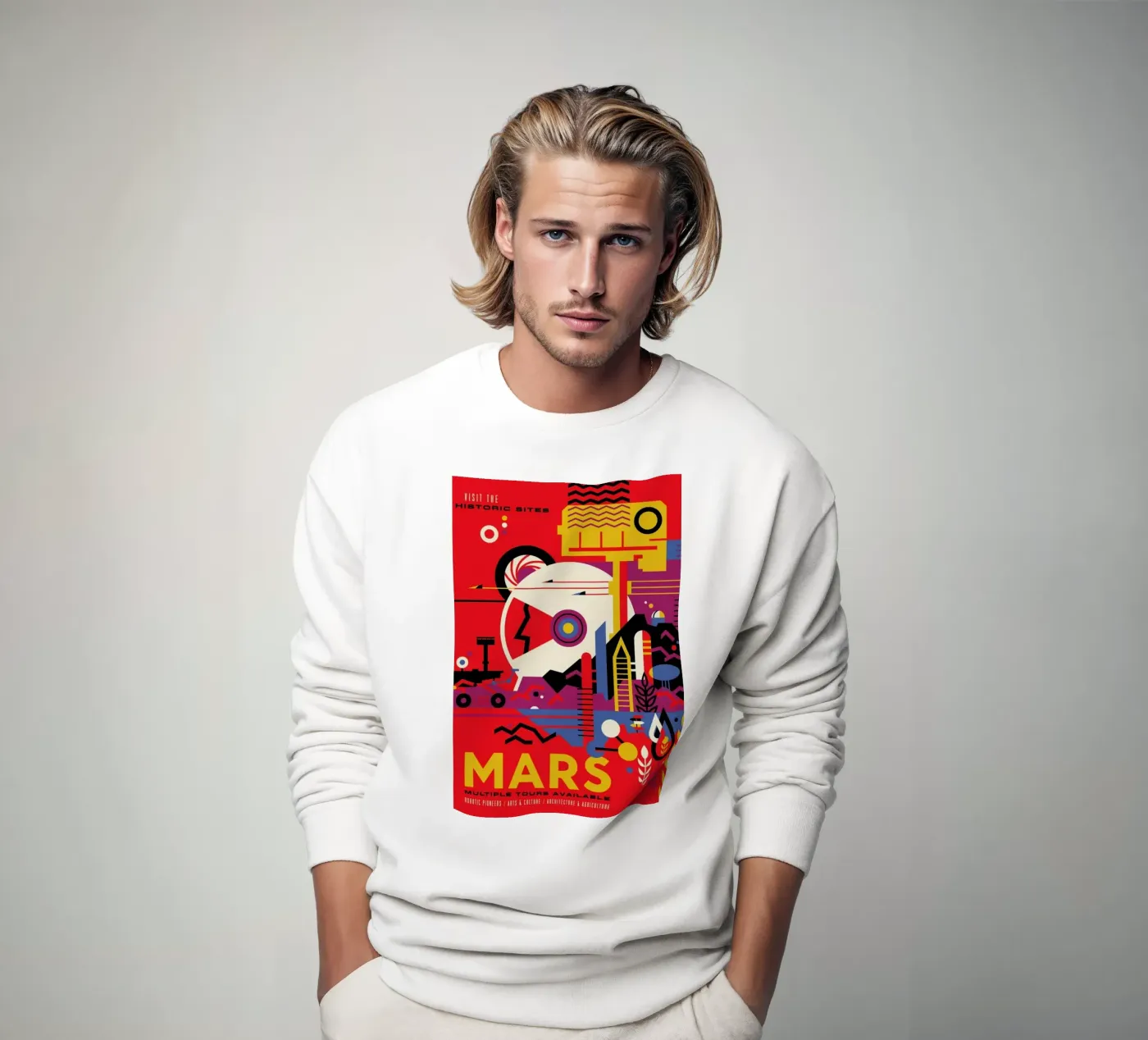 Mars sweatshirt van Studio One