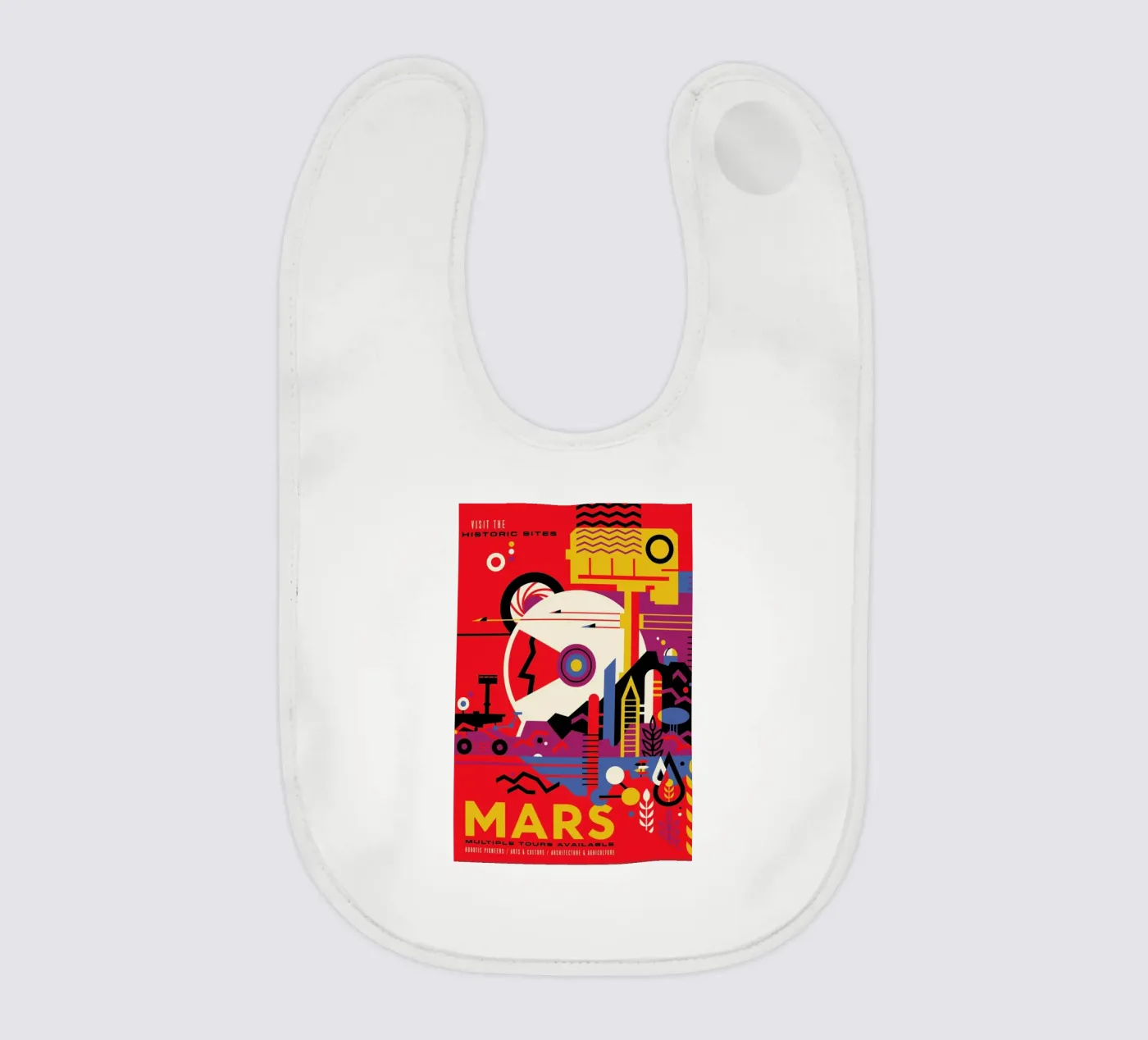 Mars baby bib by Studio One