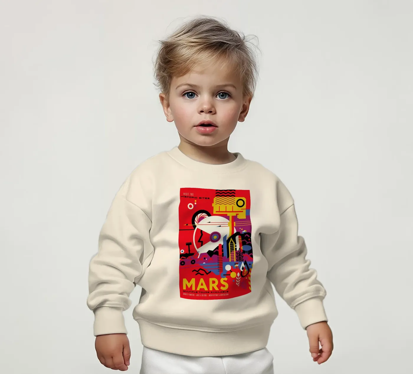 Mars felpa neonato da Studio One