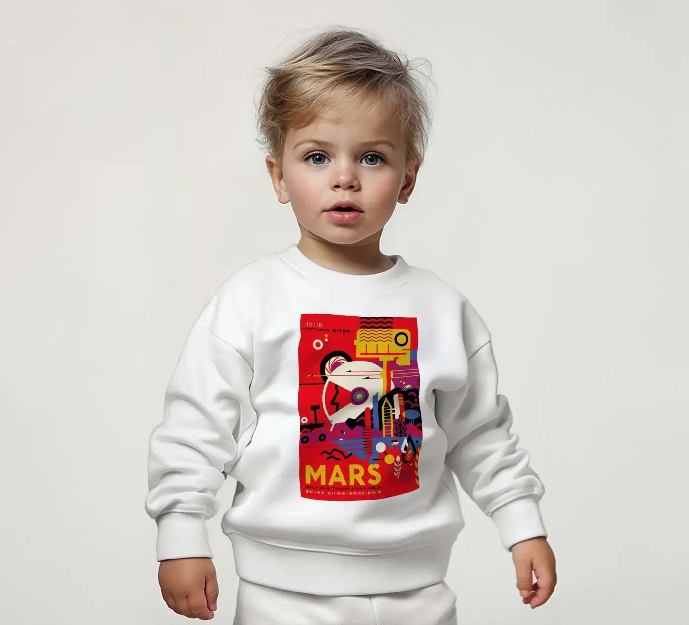 Mars felpa neonato da Studio One