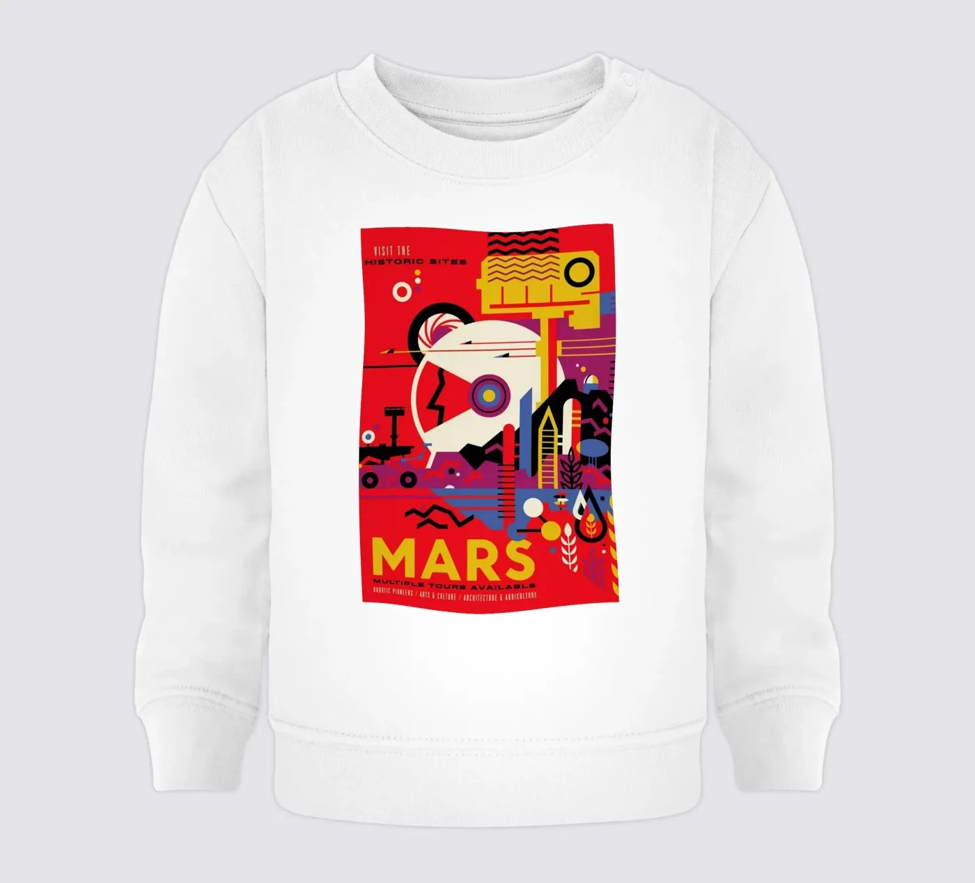 Mars felpa neonato da Studio One