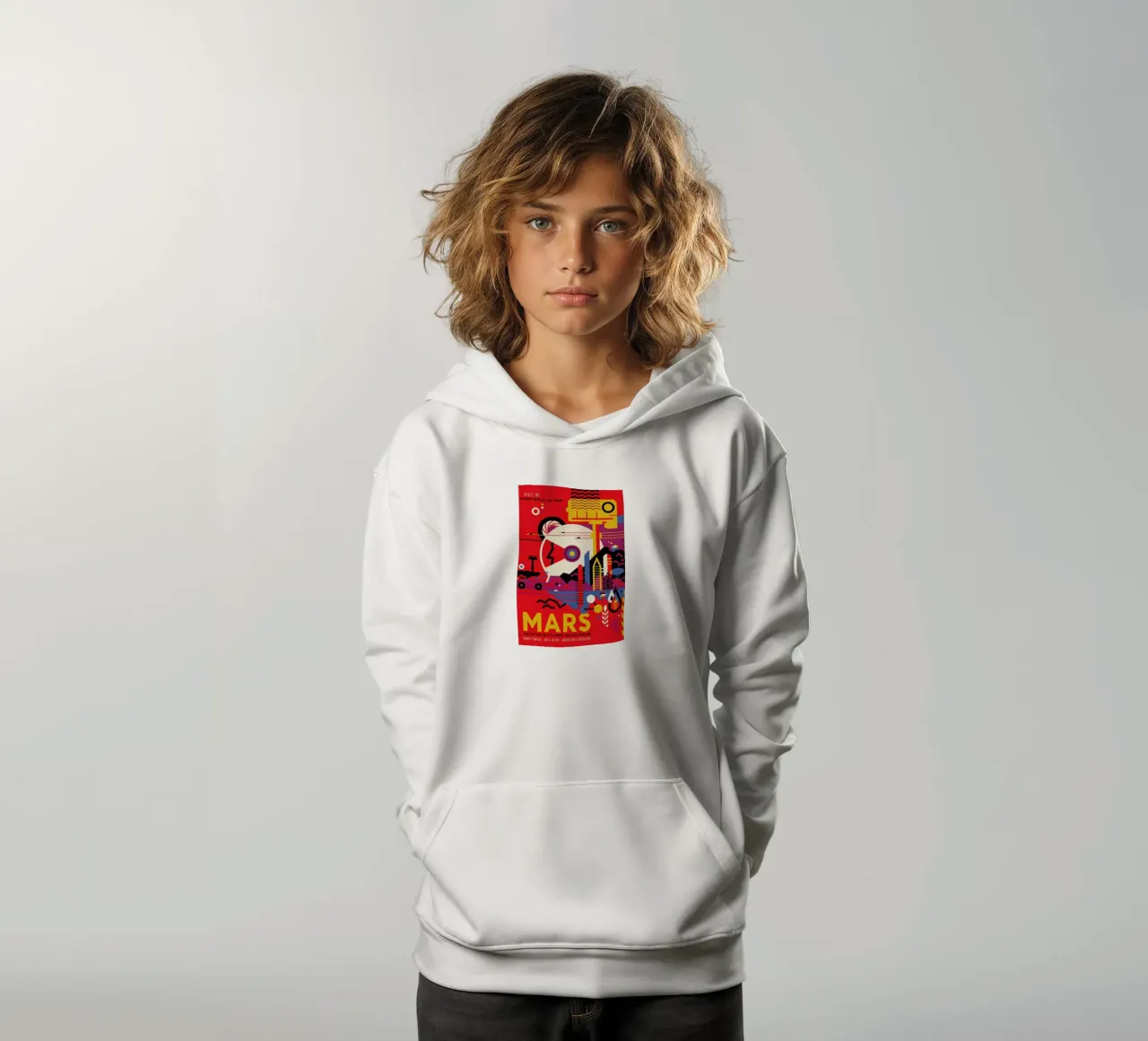 Mars felpa bambino con cappuccio da Studio One