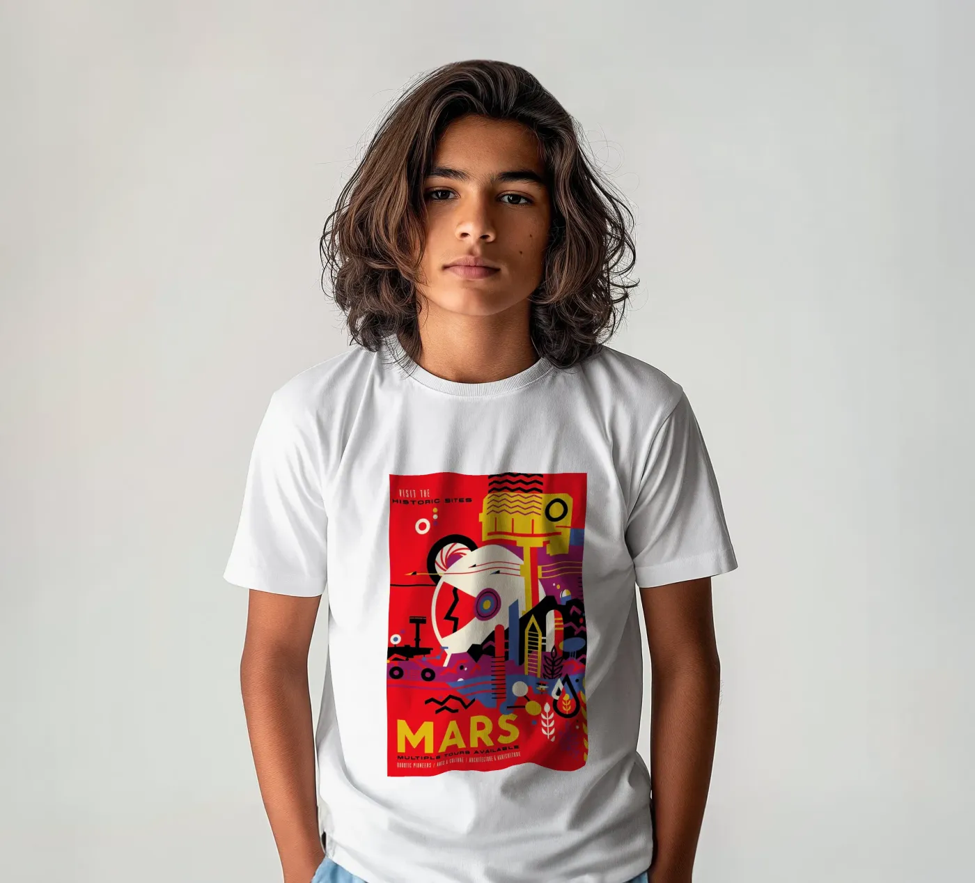 Mars t-shirt bambini da Studio One