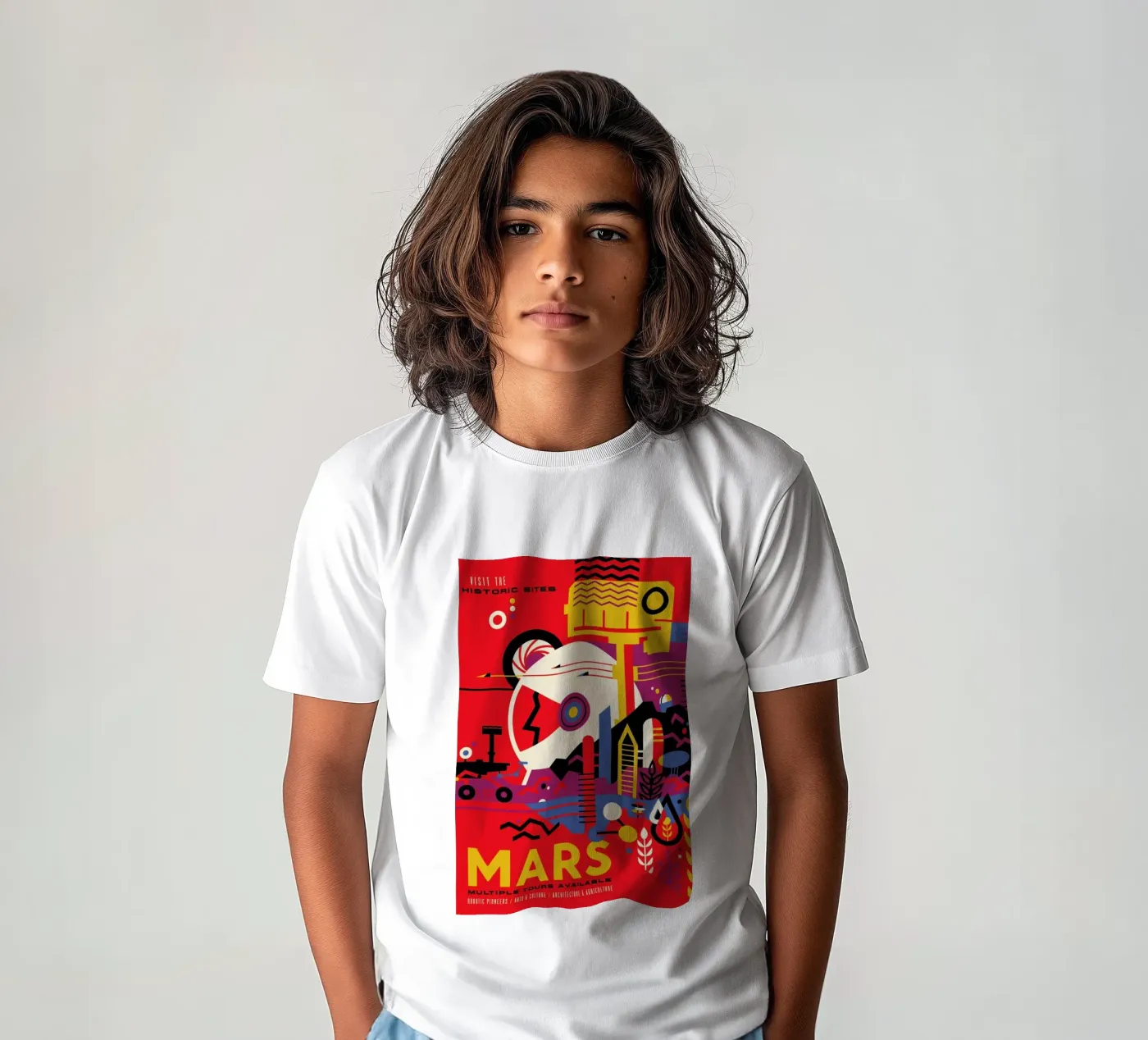Mars t-shirt bambini da Studio One