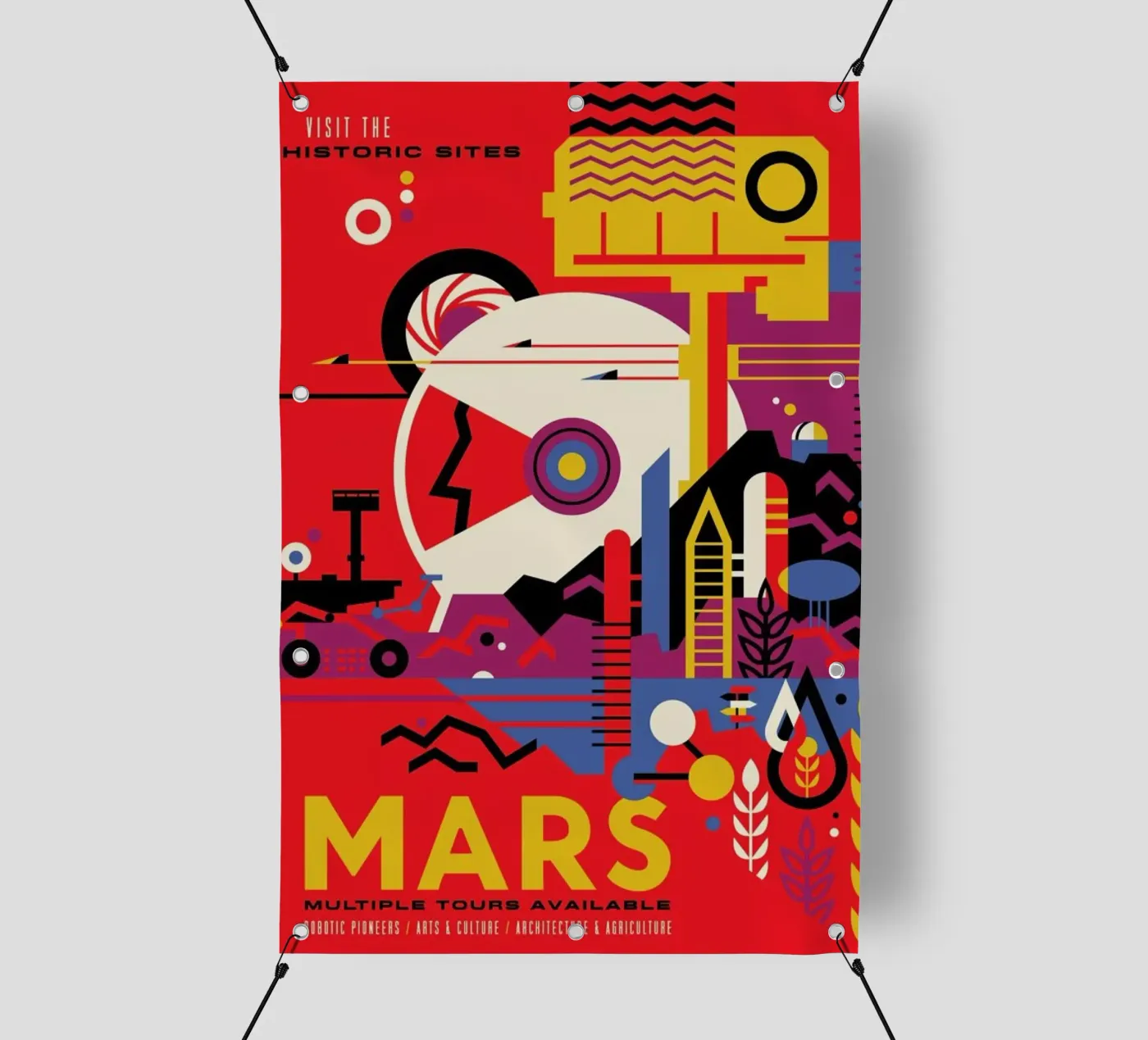 Mars bâche pvc de Studio One