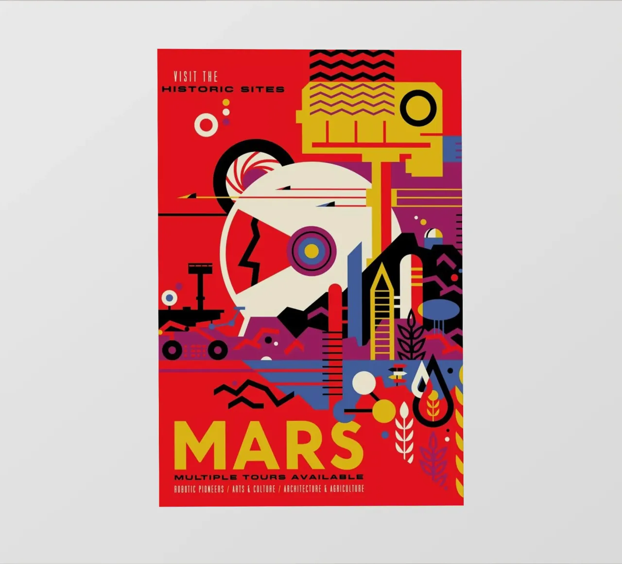 Mars PVC Plane von Studio One