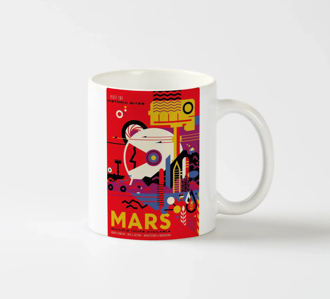 Mars ceramic mug by Studio One