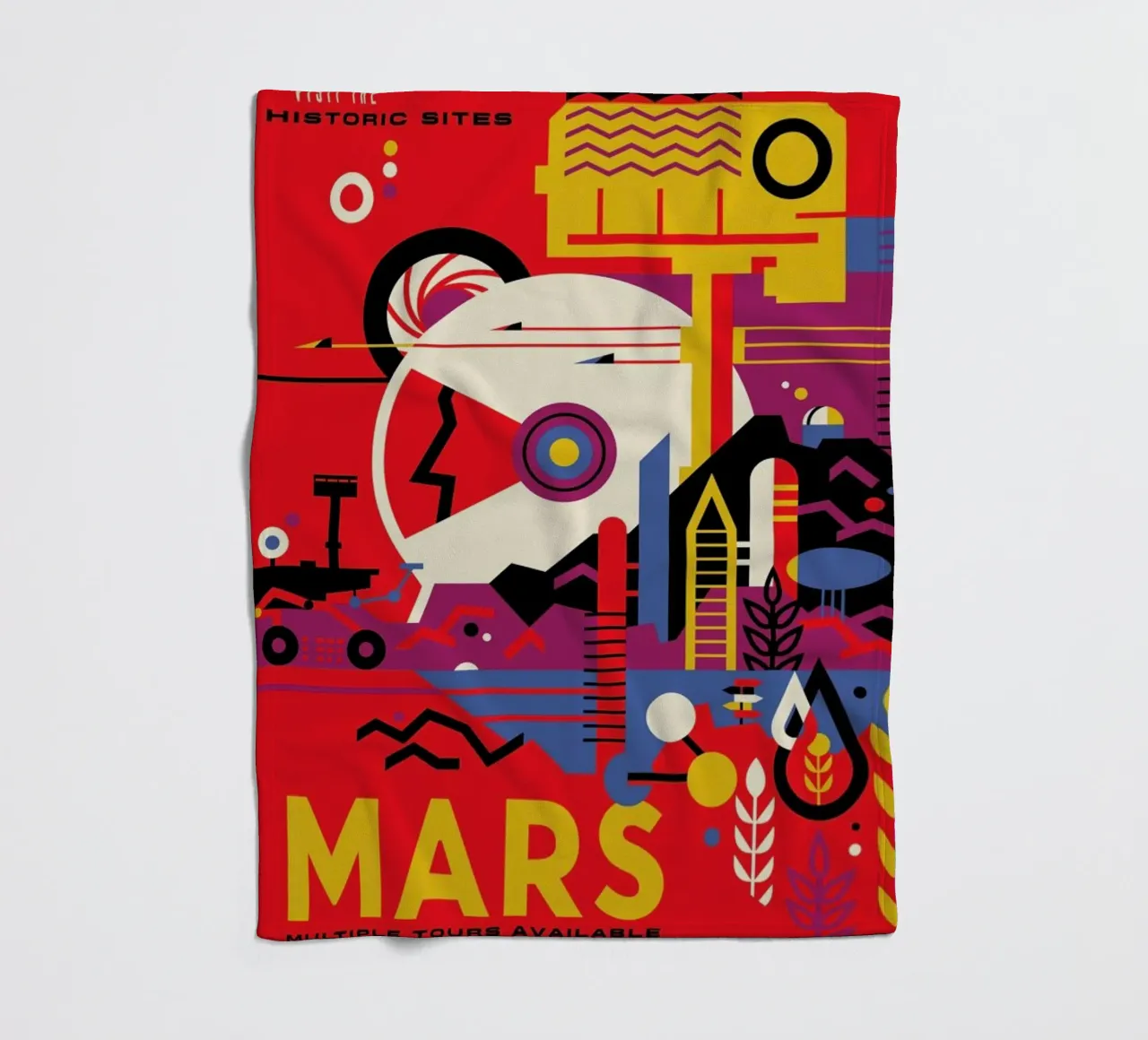 Mars fleecedeken van Studio One