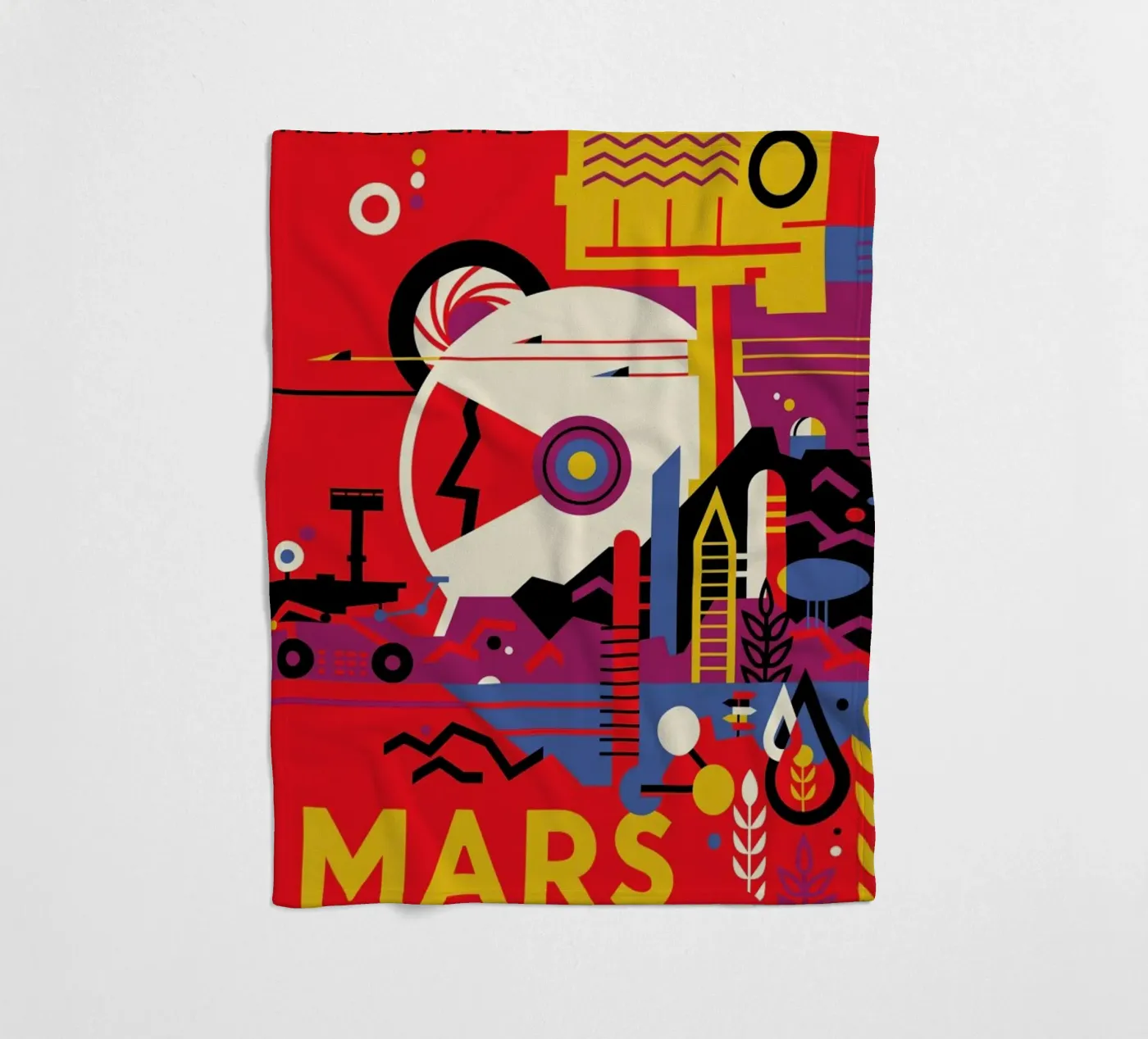 Mars coperta in pile da Studio One