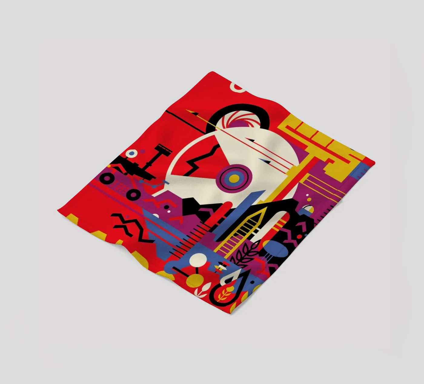 Mars Fleecedecke von Studio One