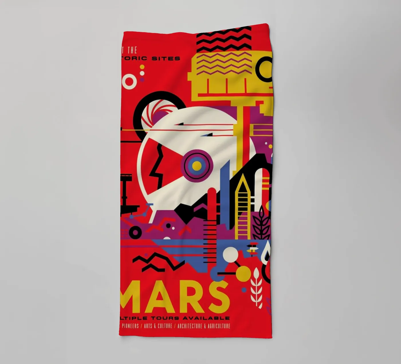 Mars Handtuch von Studio One